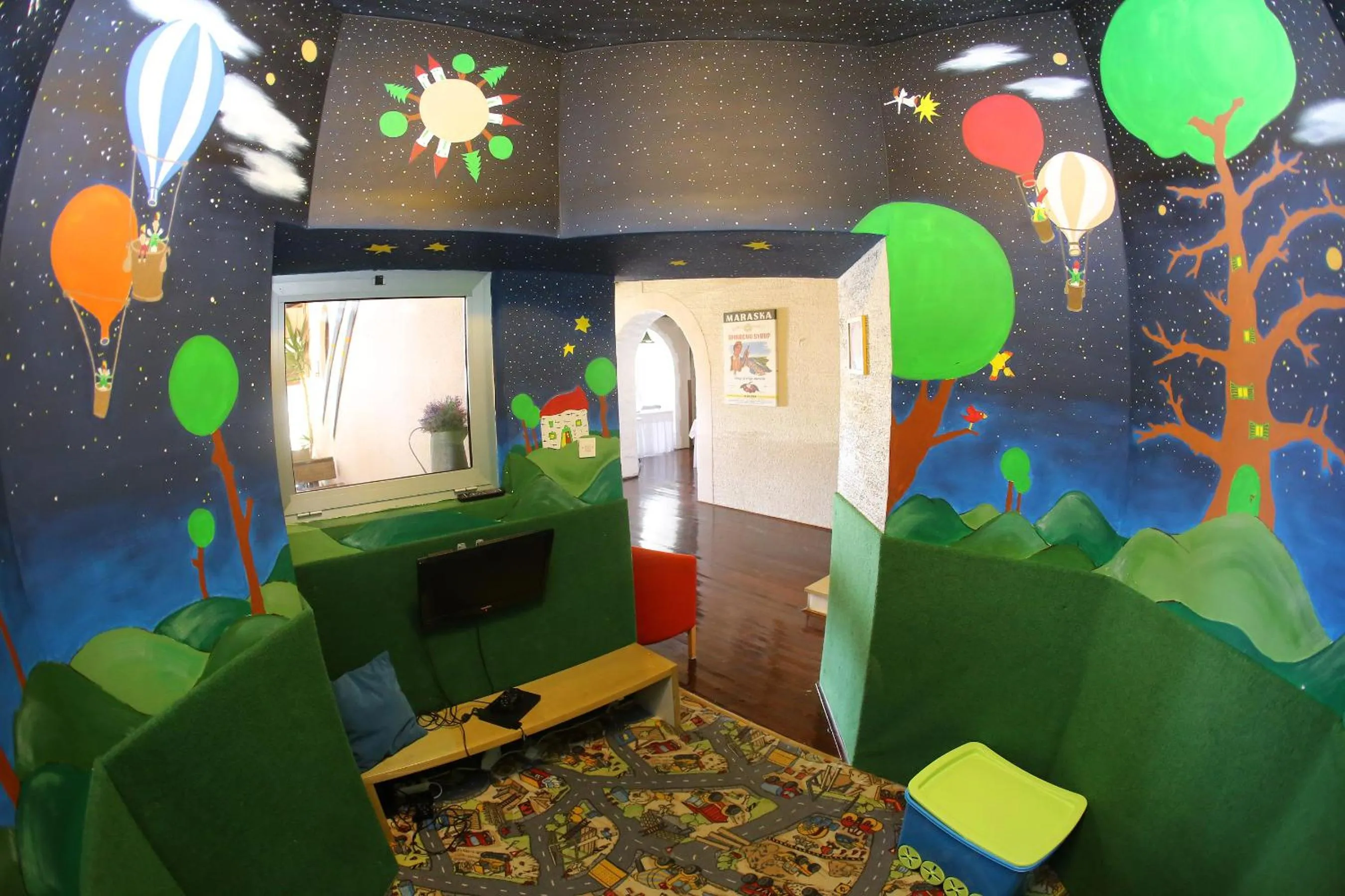 Children play ground in Hotel Delfin