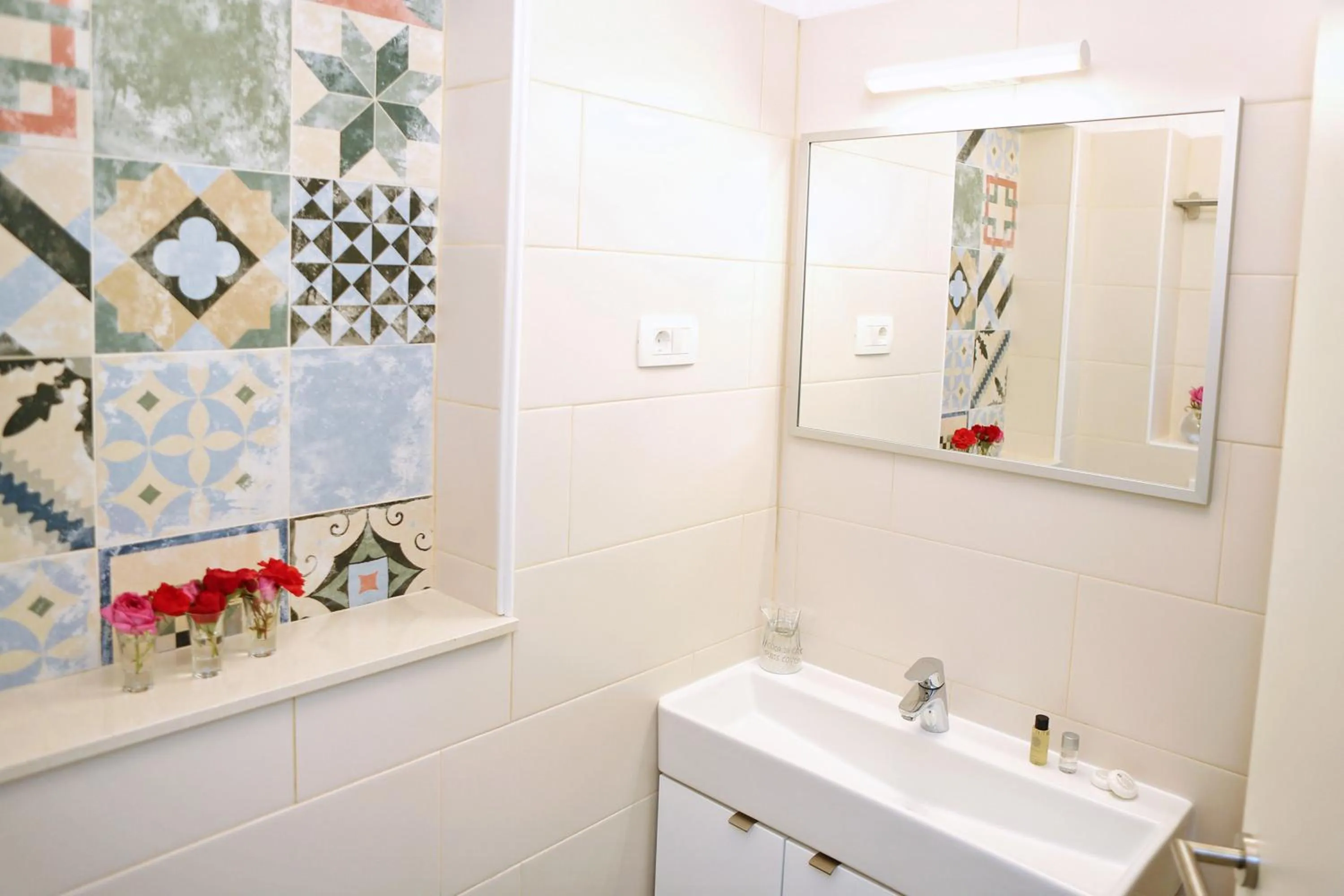 Bathroom in Hotel Delfin