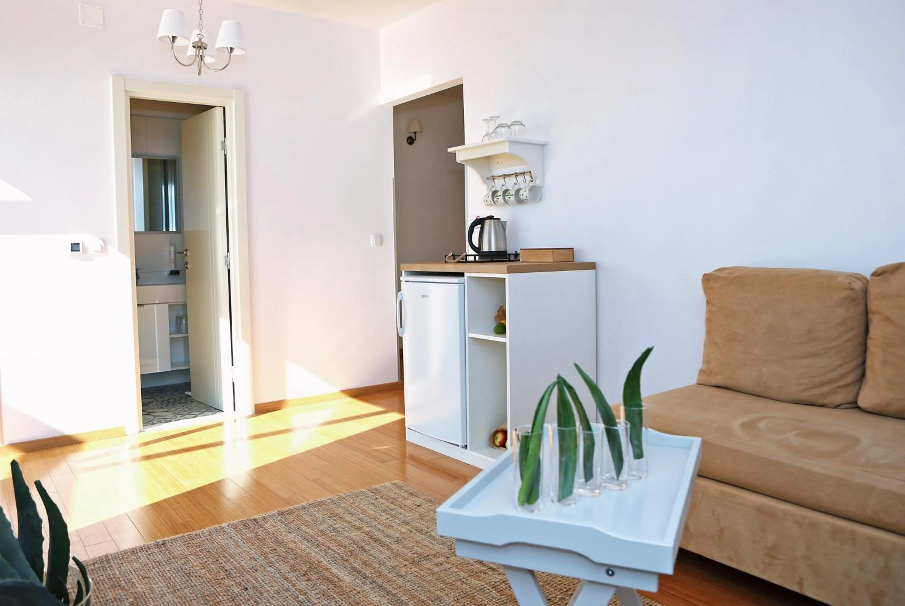 Living room in Hotel Delfin