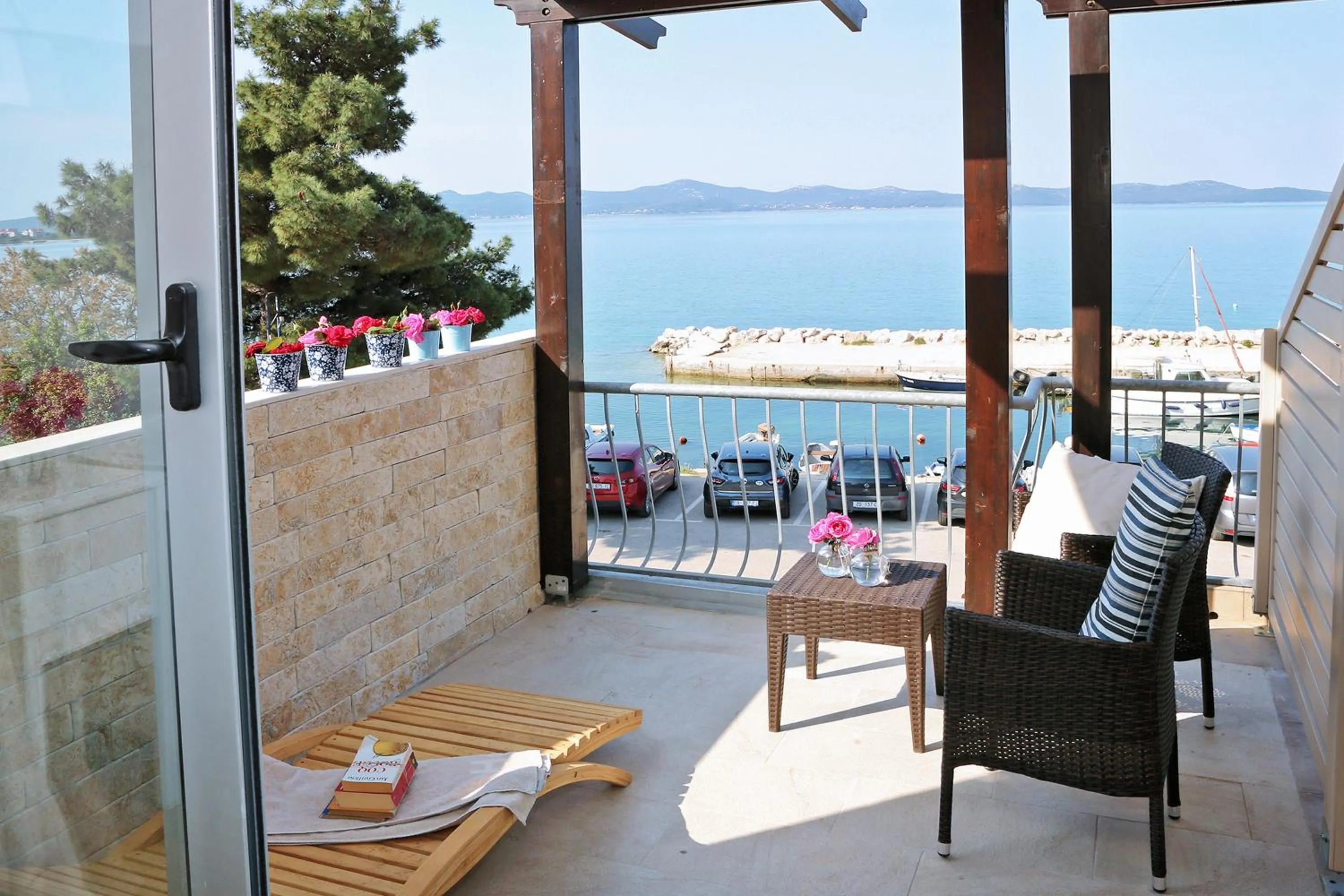 Balcony/Terrace in Hotel Delfin