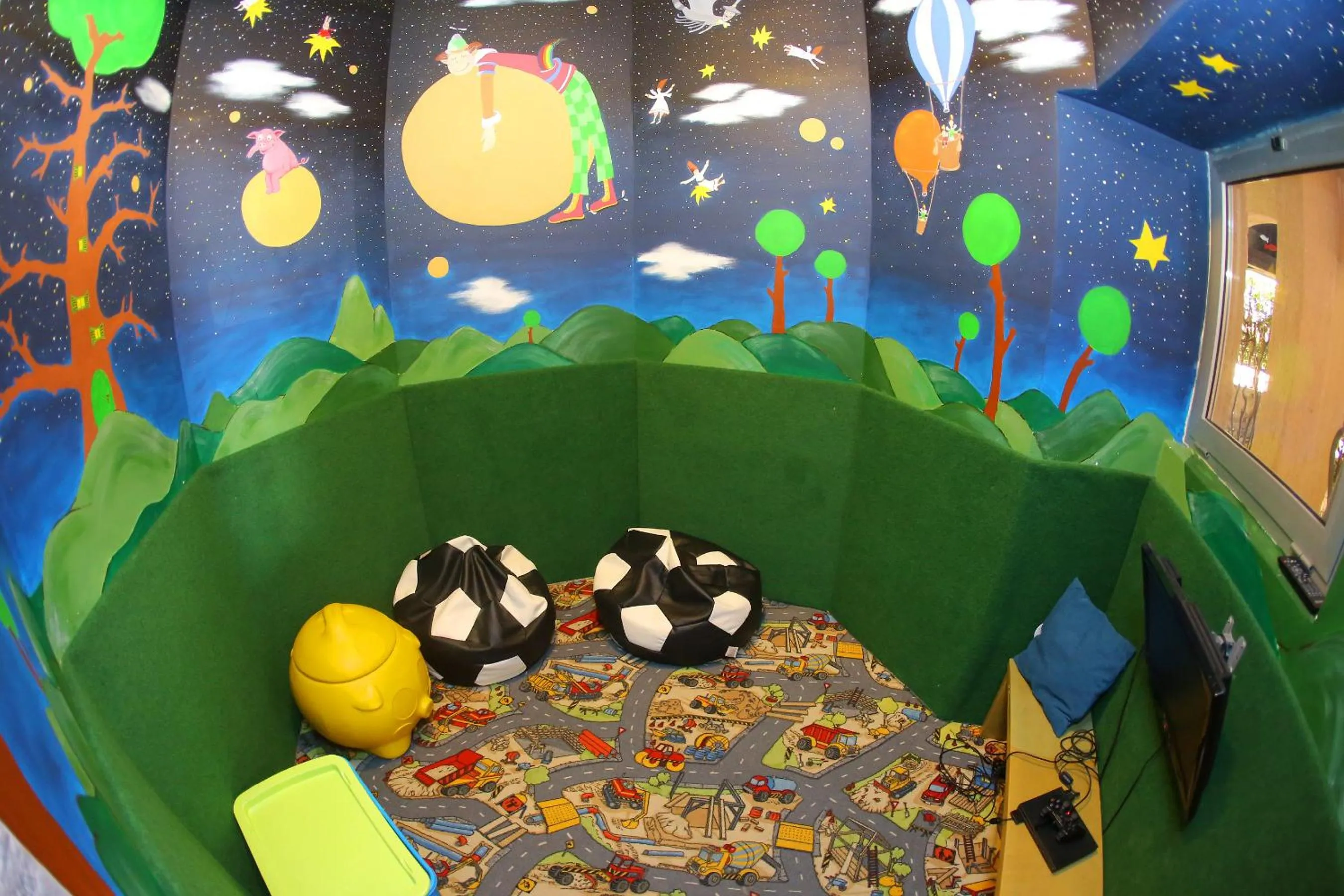 Children play ground in Hotel Delfin