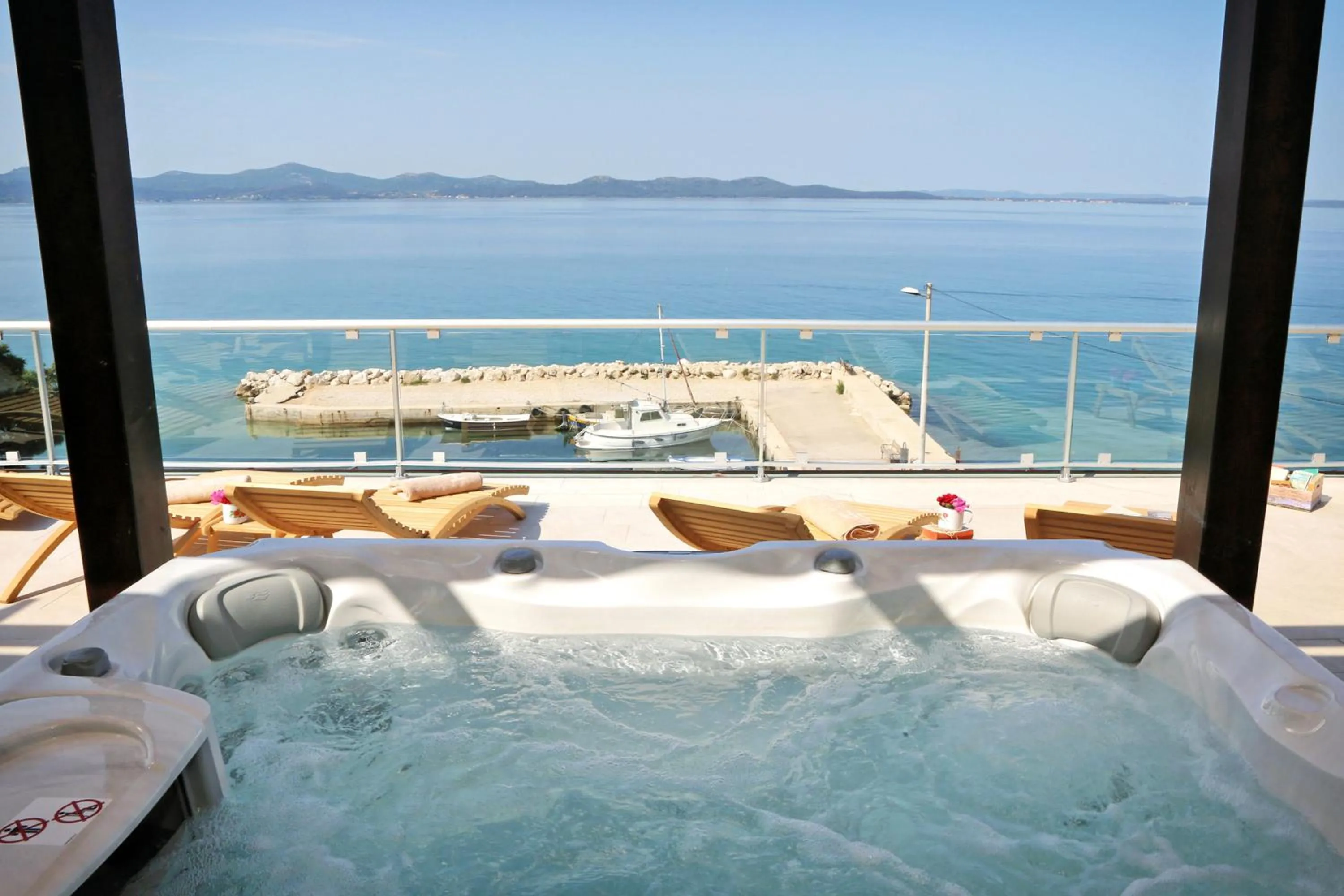 Sea view in Hotel Delfin