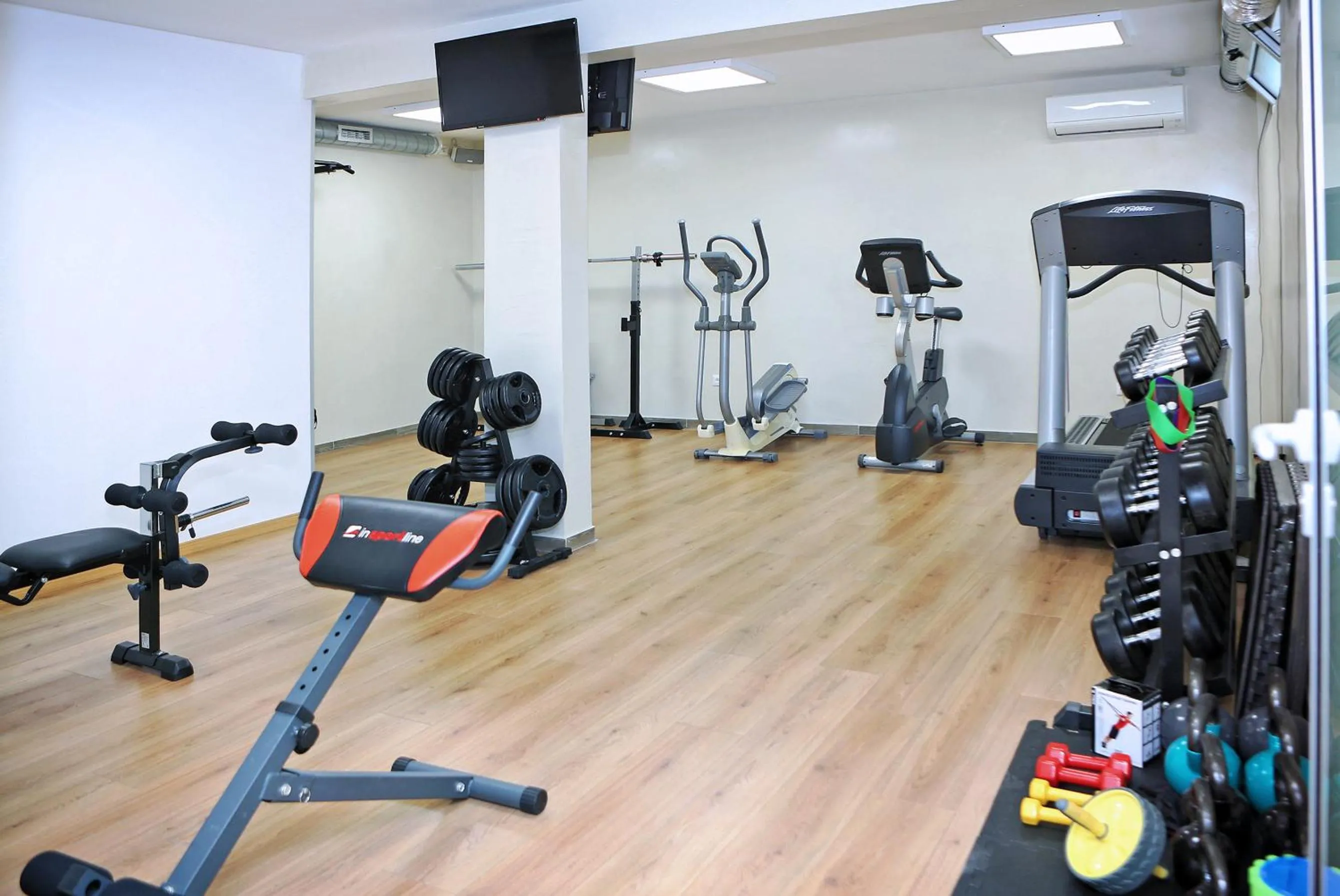 Fitness centre/facilities in Hotel Delfin