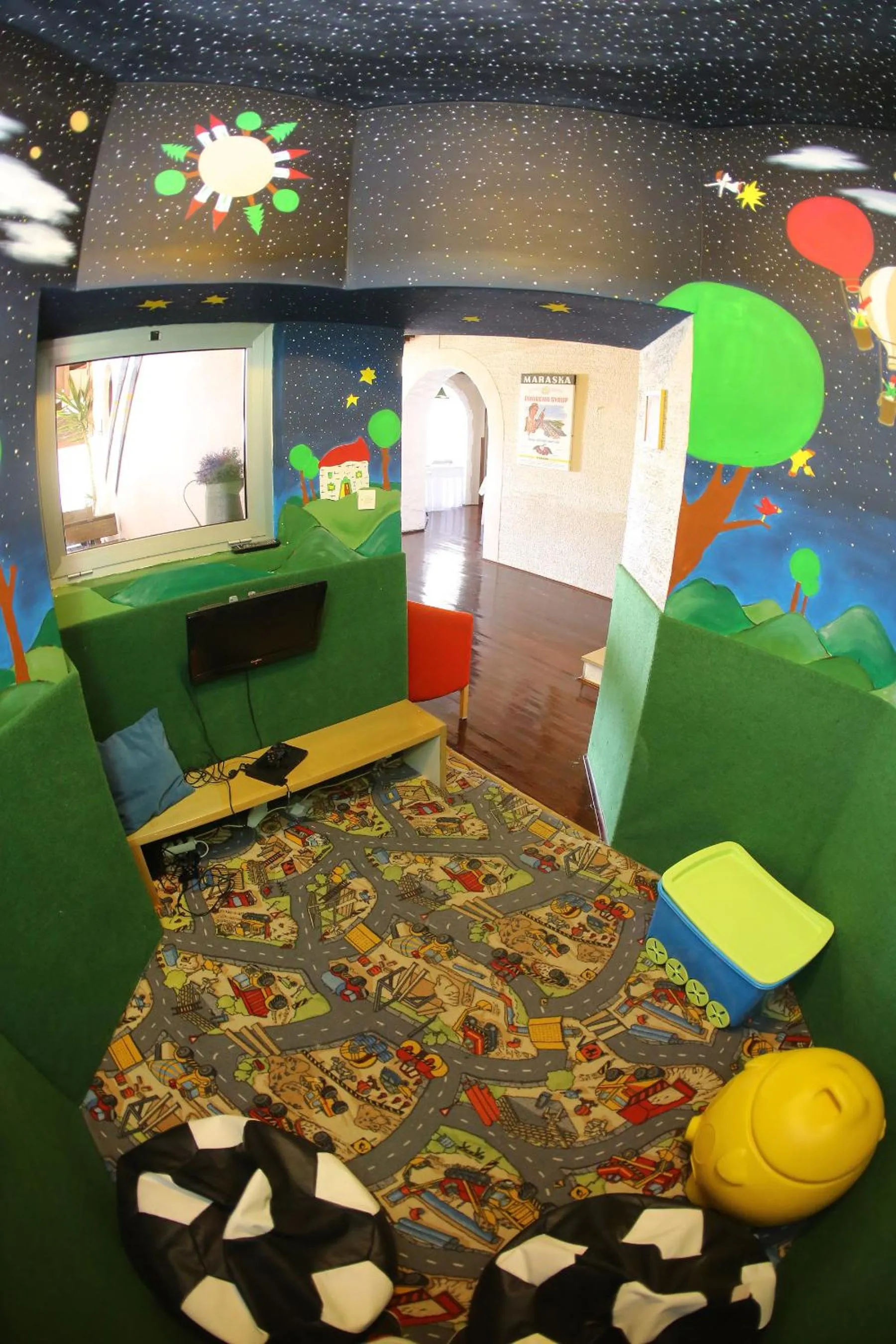 Children play ground in Hotel Delfin