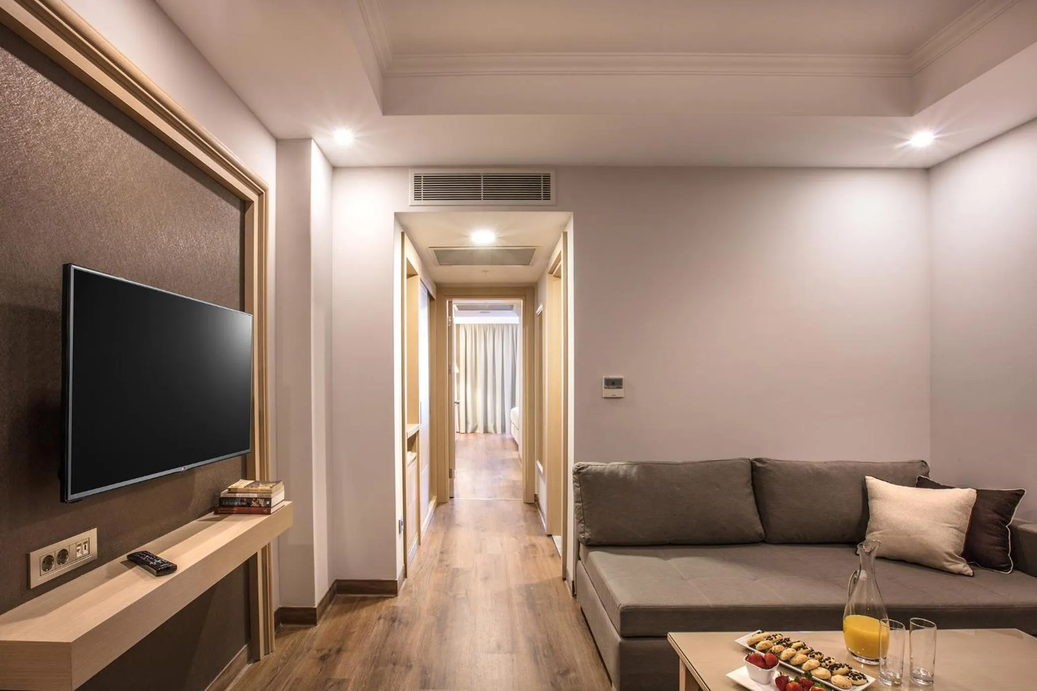 Bedroom in Korumar Ephesus Beach & Spa Resort - Ultra All Inclusive