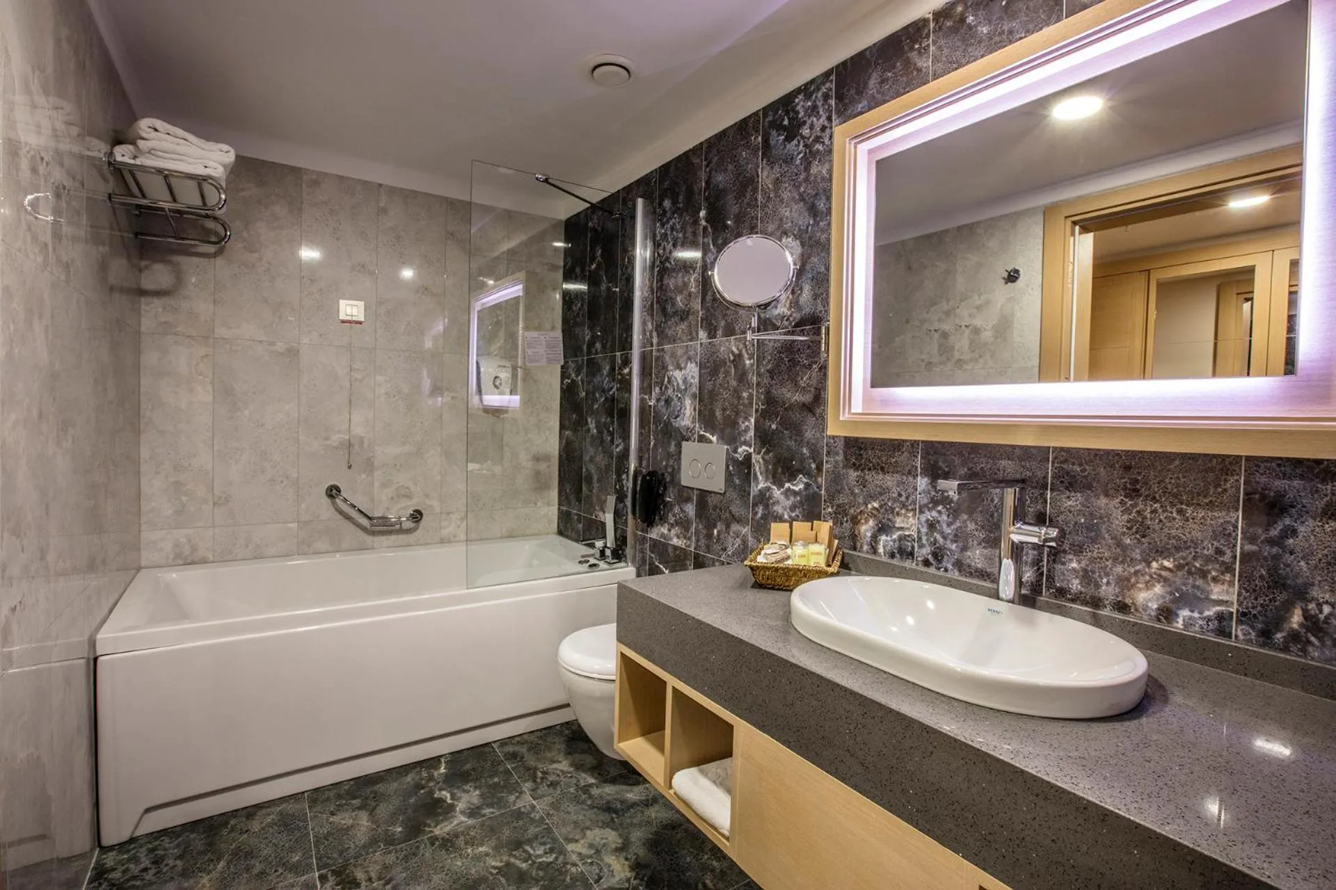 Bathroom in Korumar Ephesus Beach & Spa Resort - Ultra All Inclusive