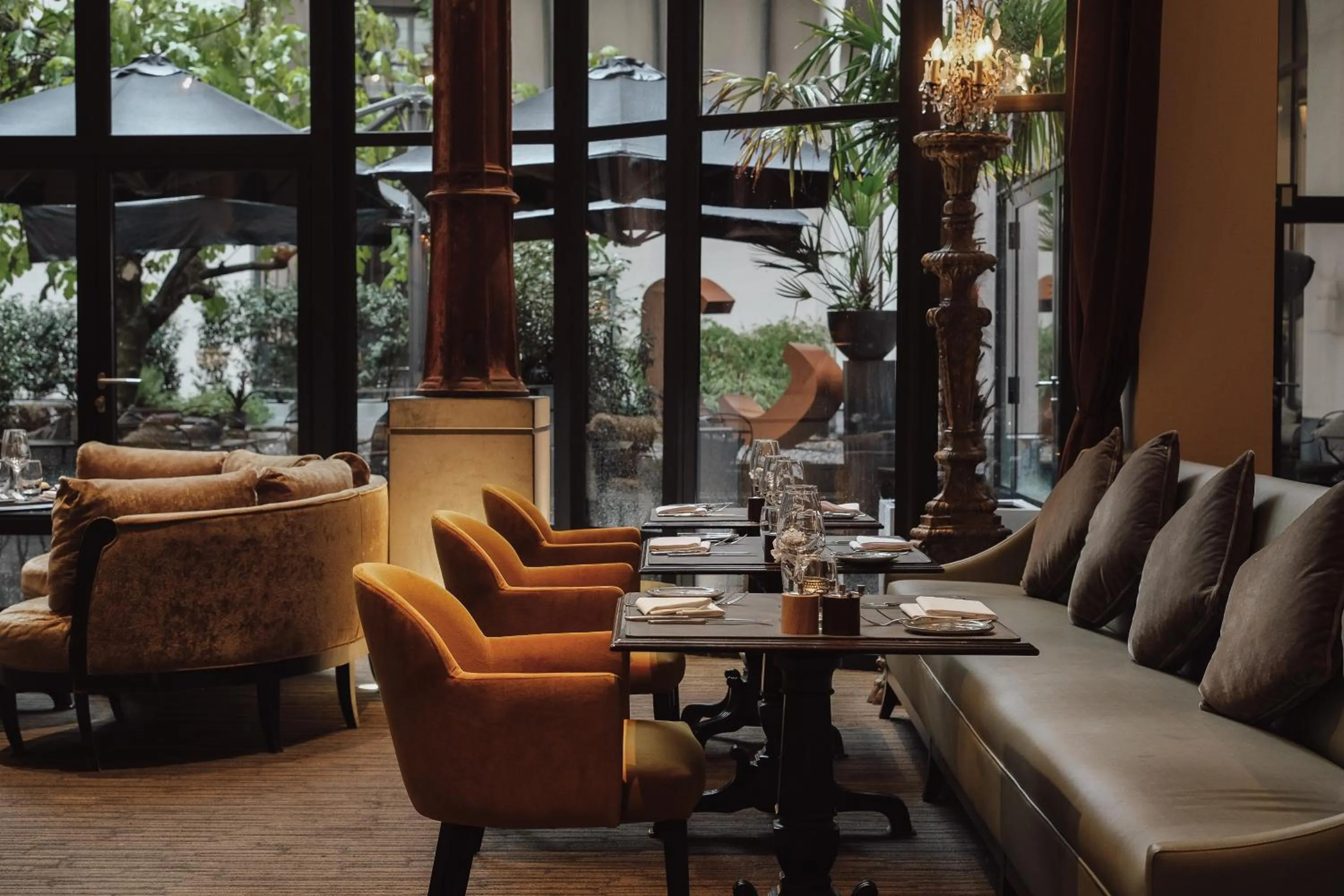 Restaurant/places to eat in The Dominican, Brussels, a Member of Design Hotels