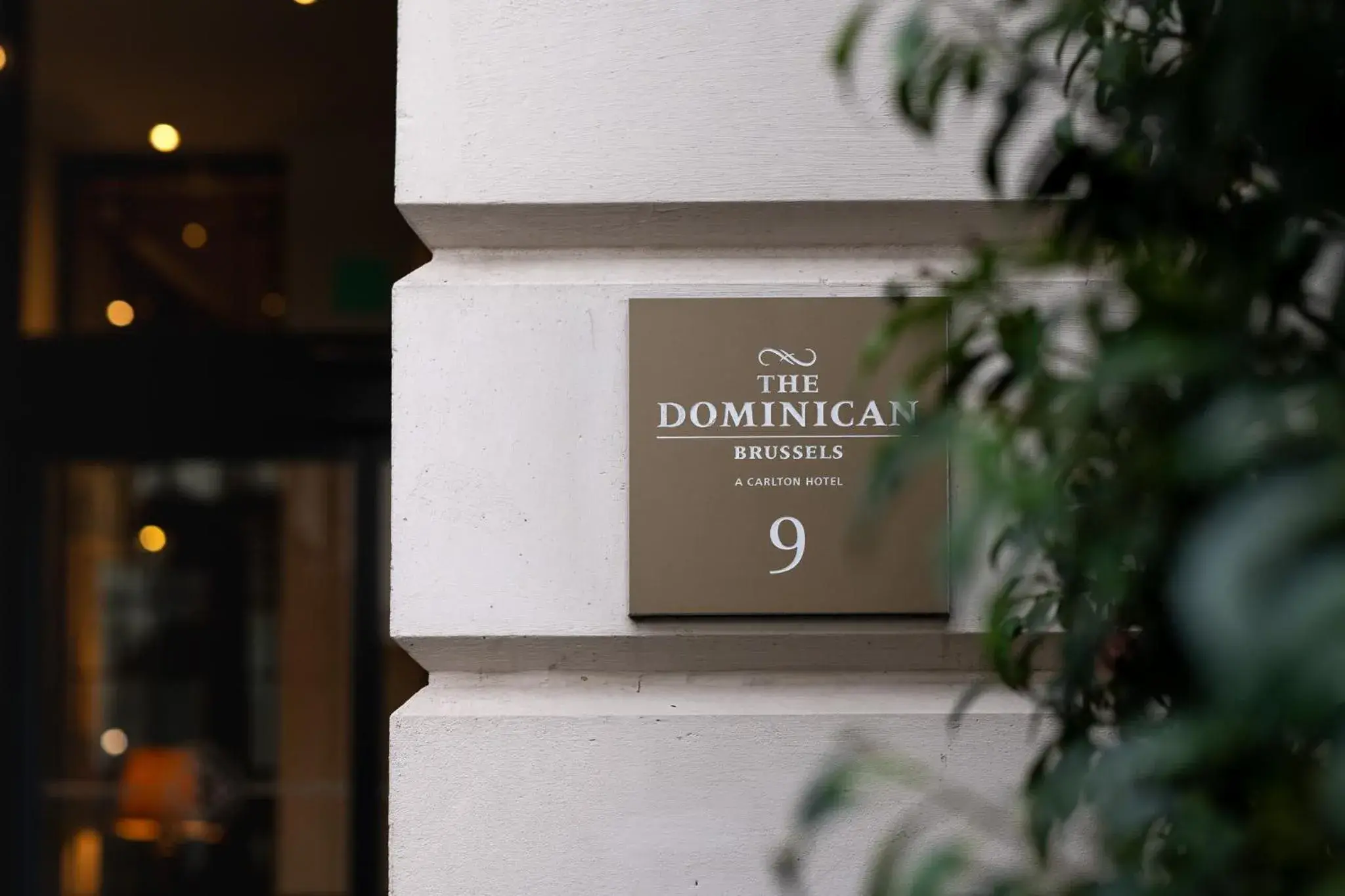 Facade/entrance in The Dominican, Brussels, a Member of Design Hotels Facade/entrance in The Dominican, Brussels, a Member of Design Hotels