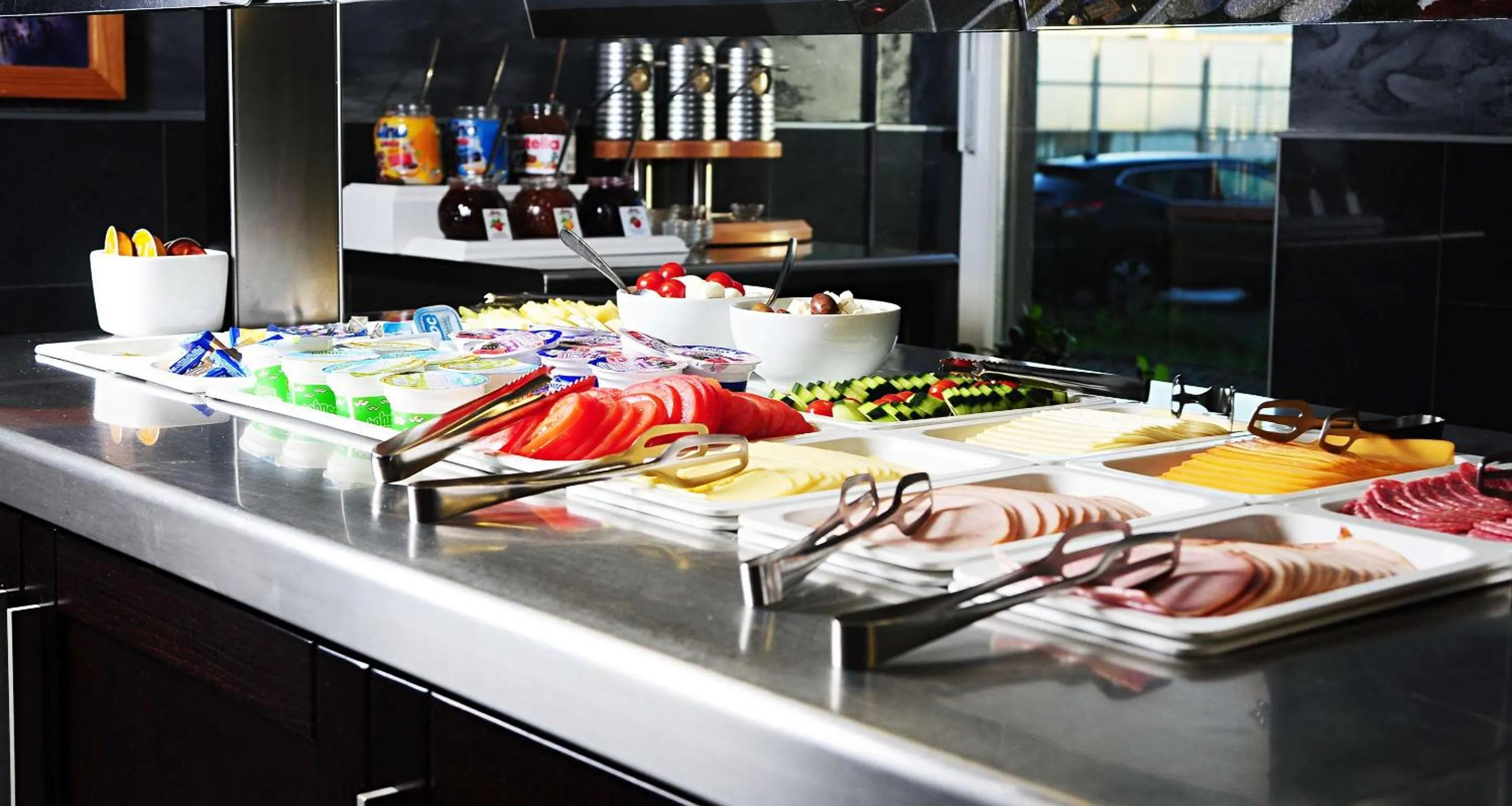 Breakfast in Best Western Airport Hotel Stella