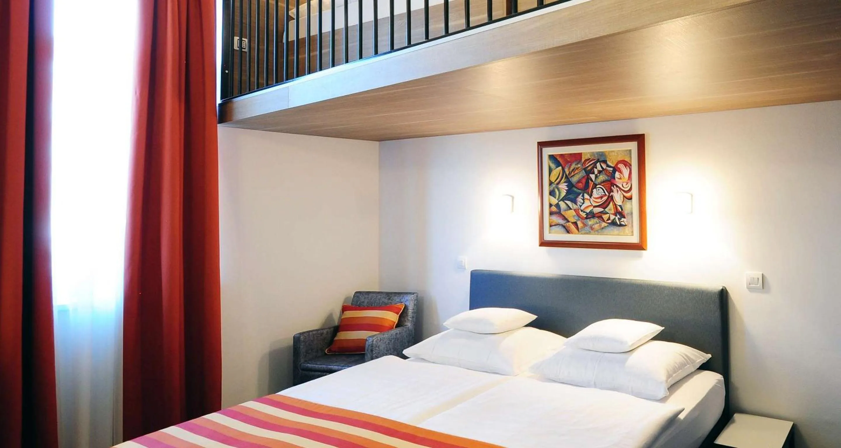 Bedroom, Bed in Best Western Airport Hotel Stella