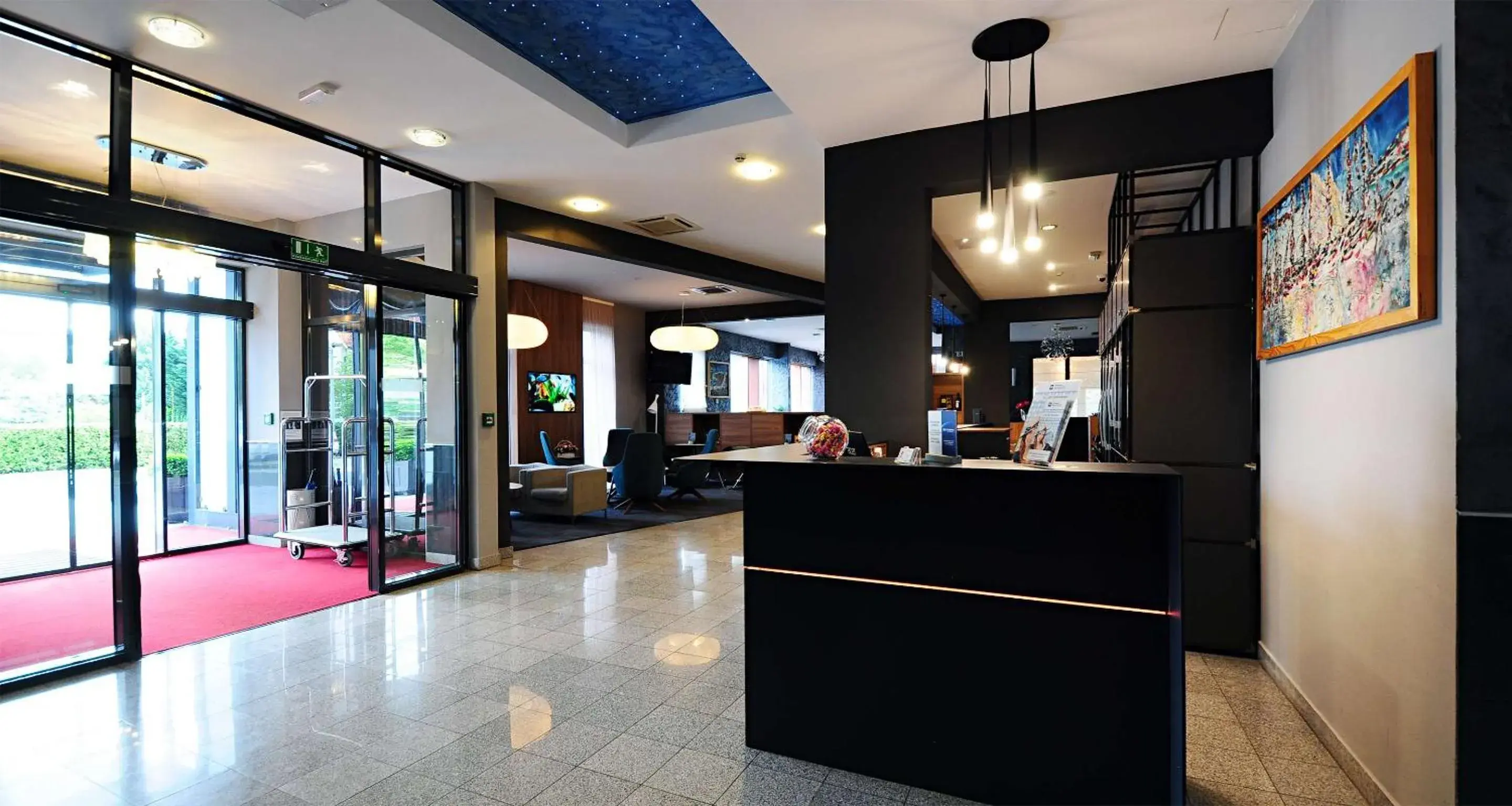 Lobby or reception in Best Western Airport Hotel Stella Lobby or reception in Best Western Airport Hotel Stella