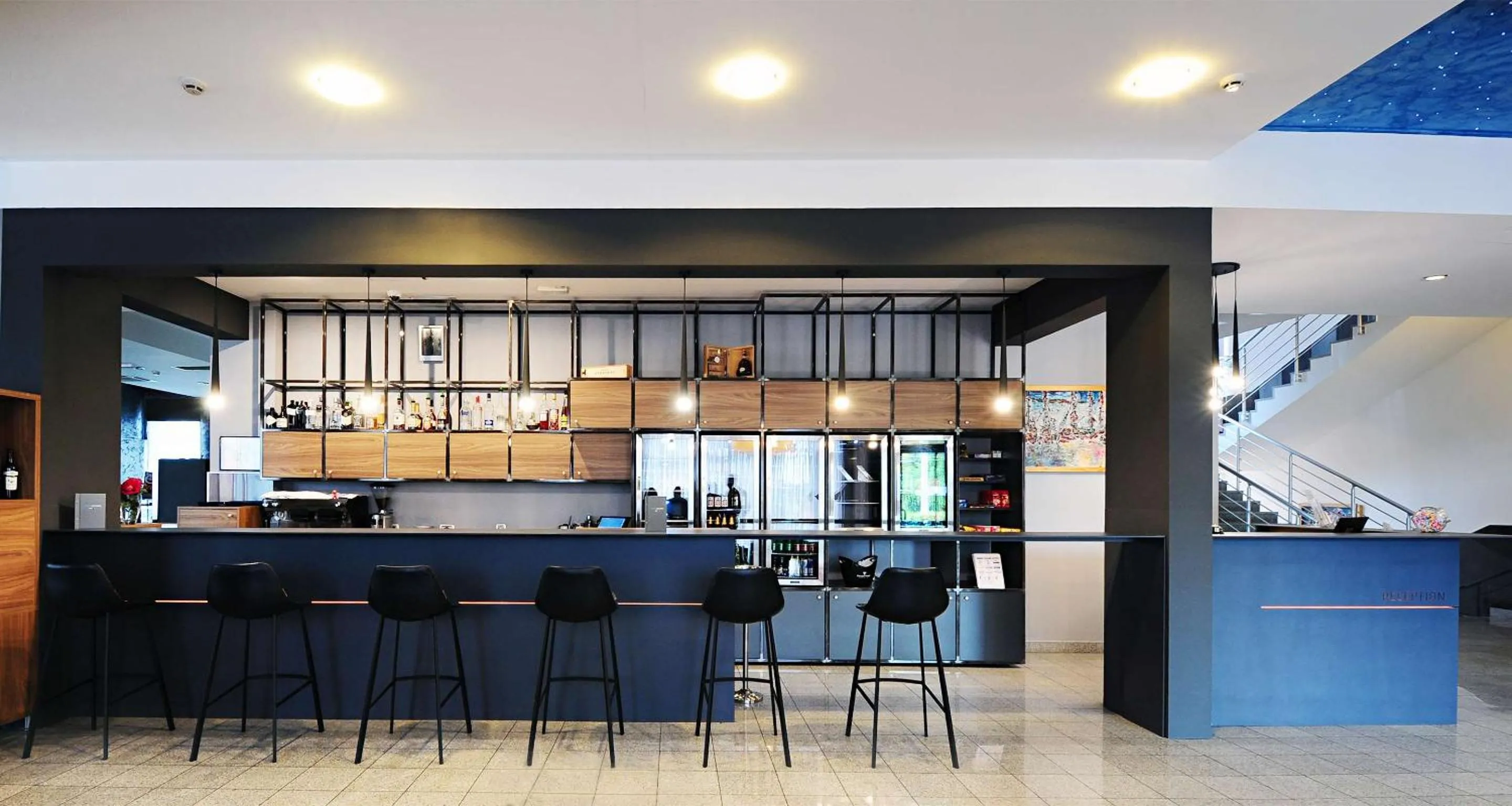 Lounge or bar in Best Western Airport Hotel Stella