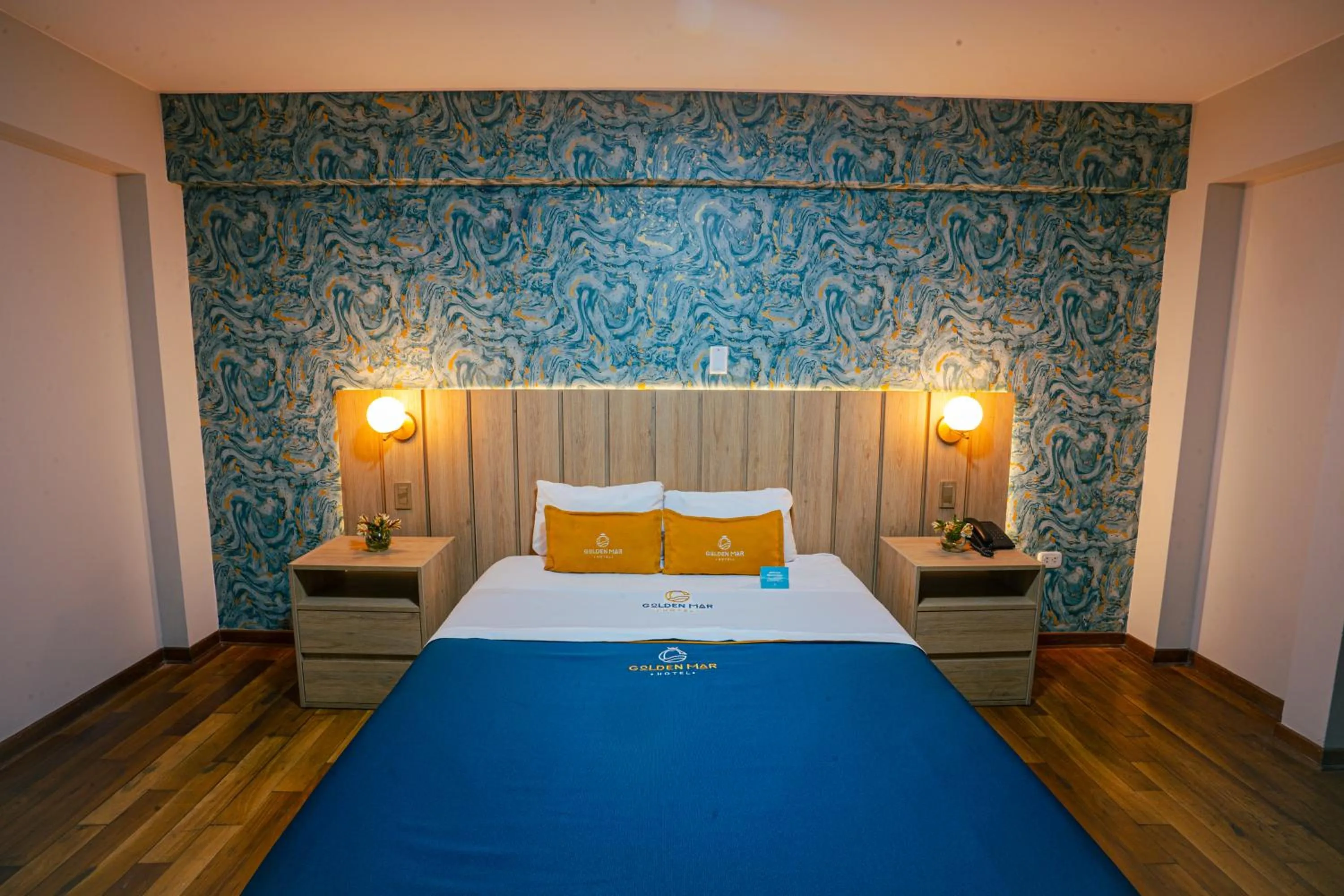 Bedroom in Golden Mar Hotel