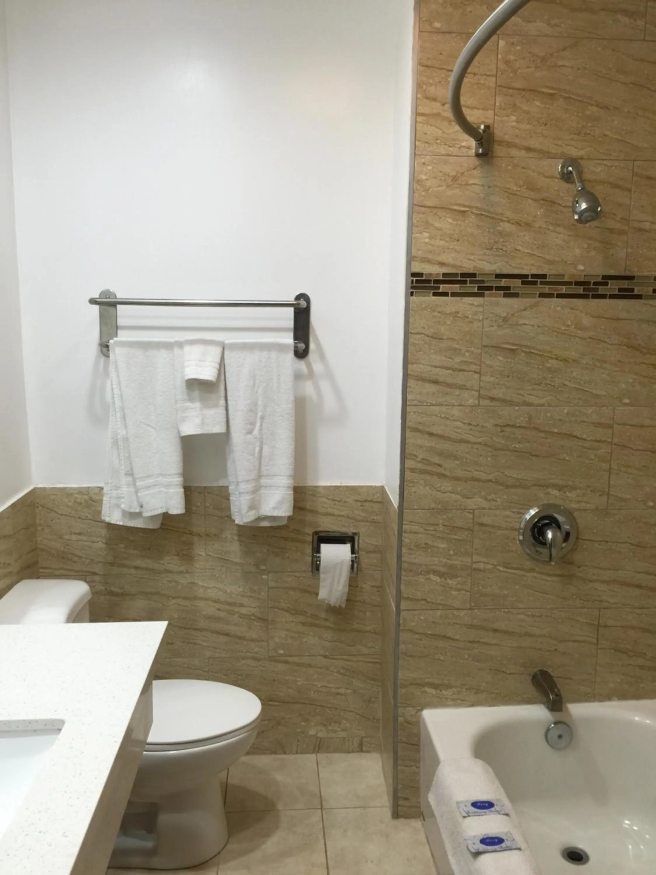 Bathroom in Stuart Hotel