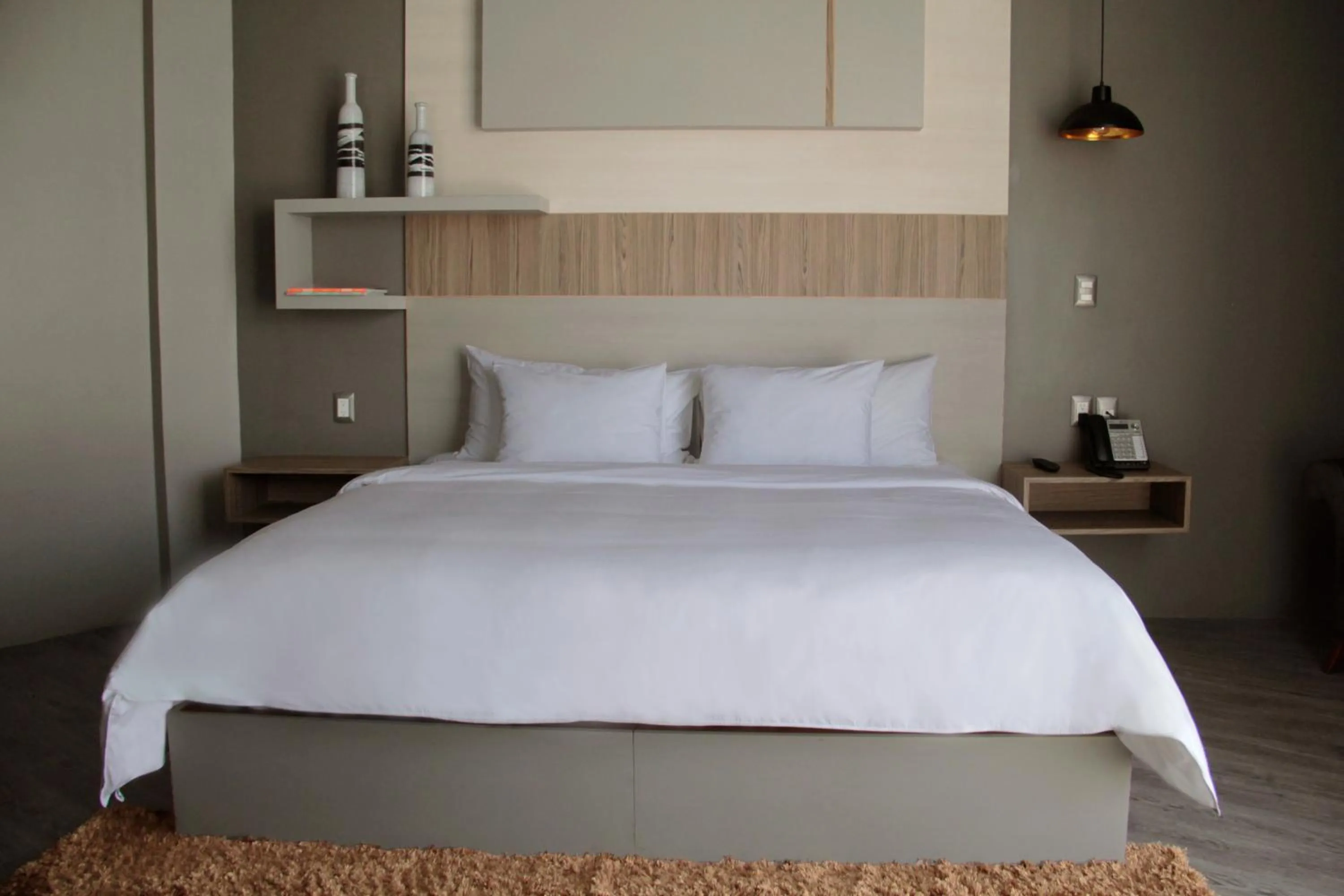 Bed in ESDUMA HK HOTEL Pachuca