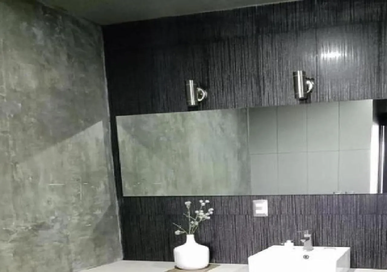 Bathroom in ESDUMA HK HOTEL Pachuca