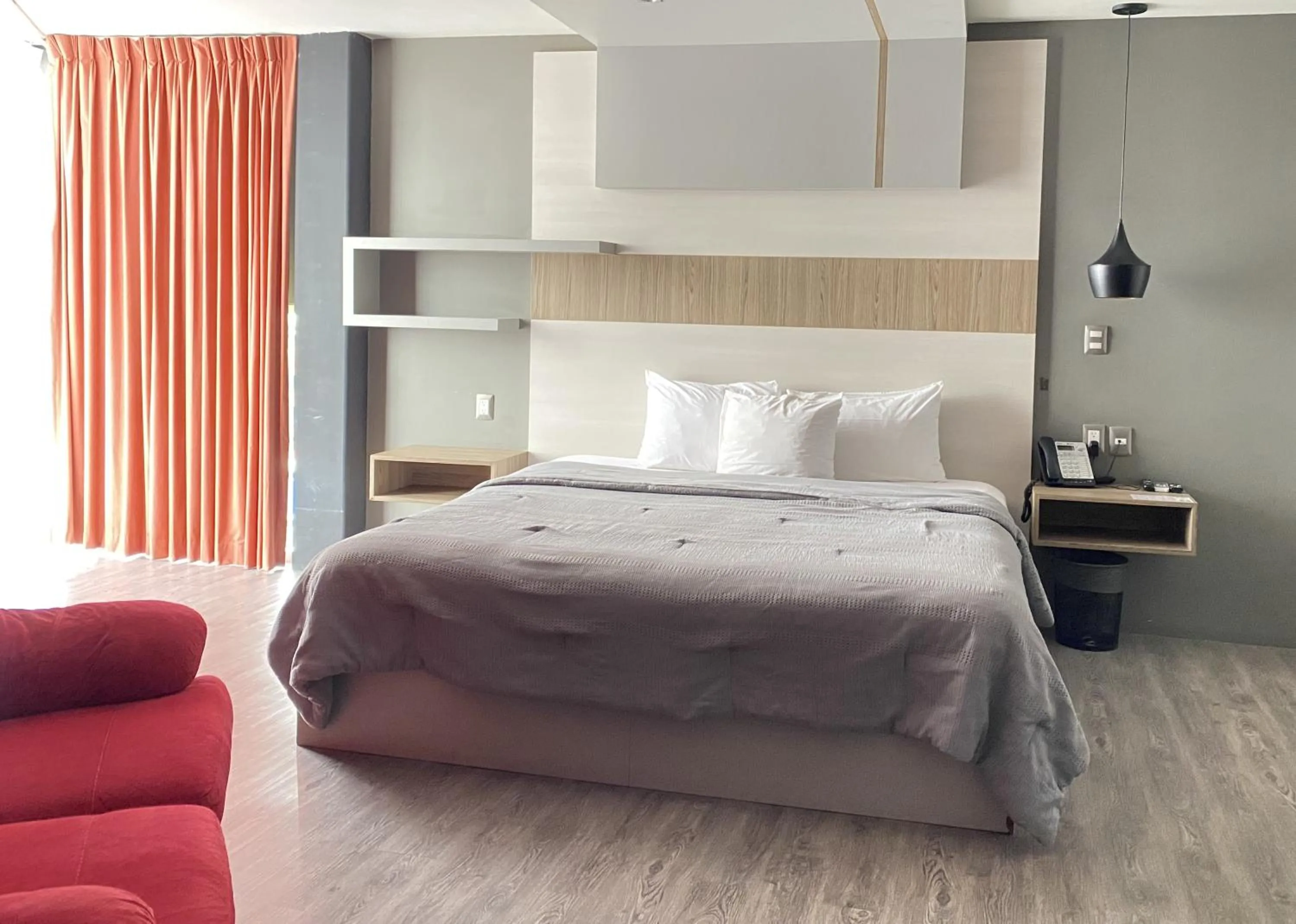 Bed in ESDUMA HK HOTEL Pachuca