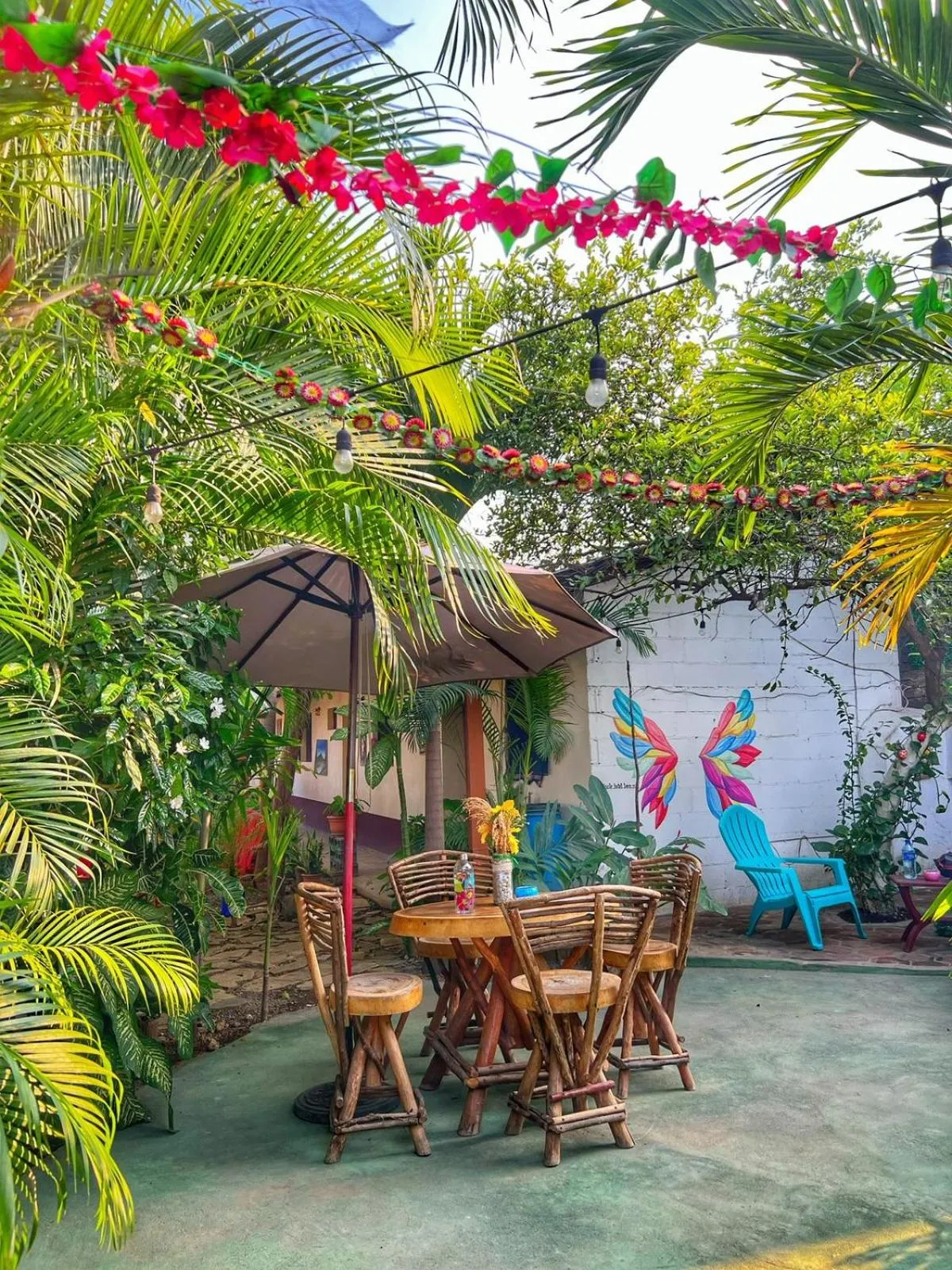 Patio in Hotel Al Sole