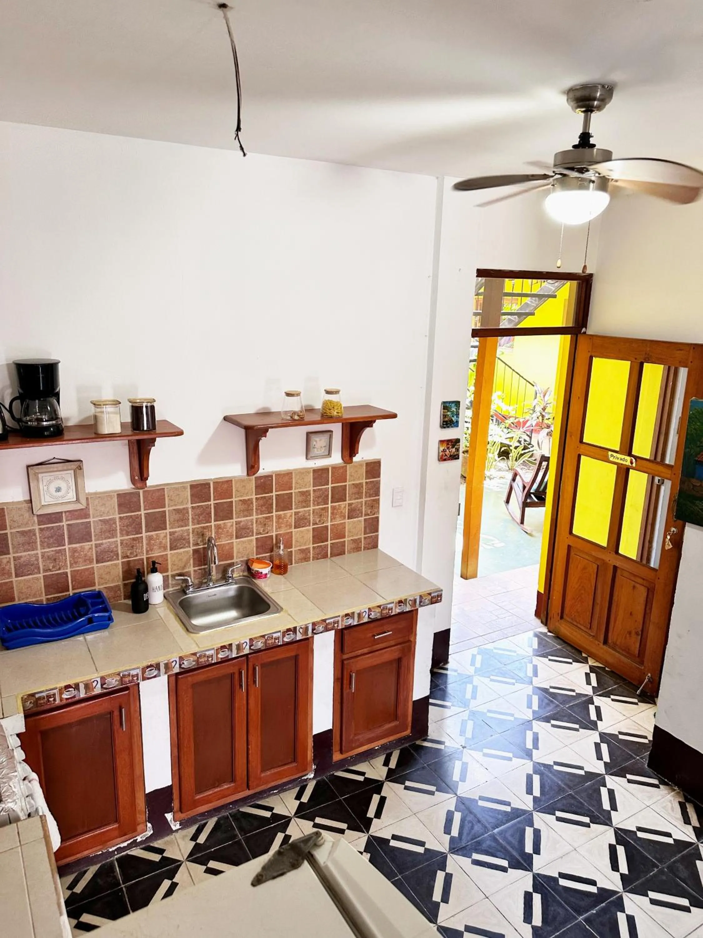 Kitchen or kitchenette in Hotel Al Sole