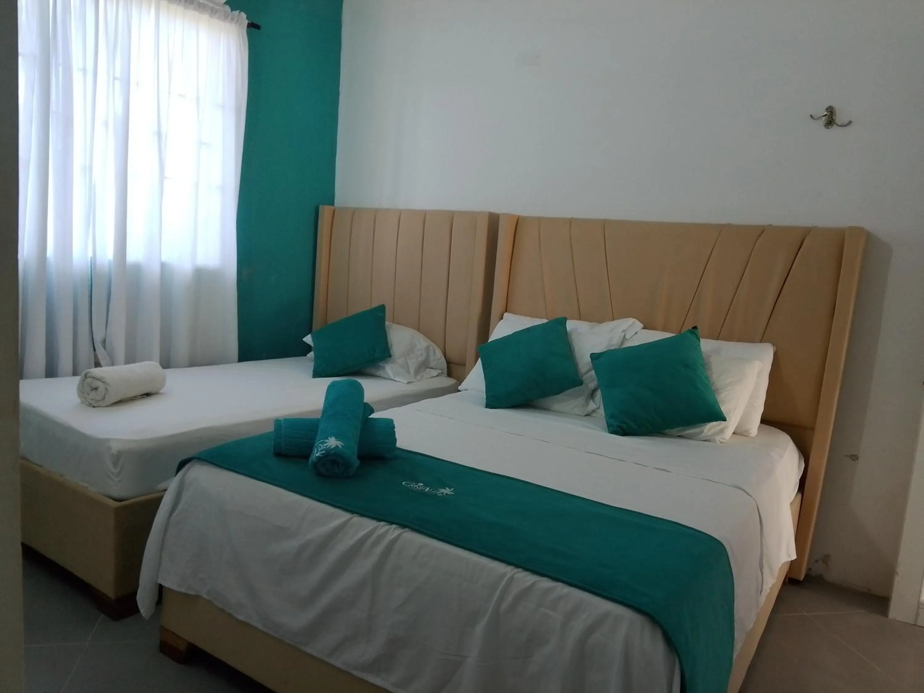 Bedroom, Bed in Cabaña Los Cristales Coveñas by Amauna
