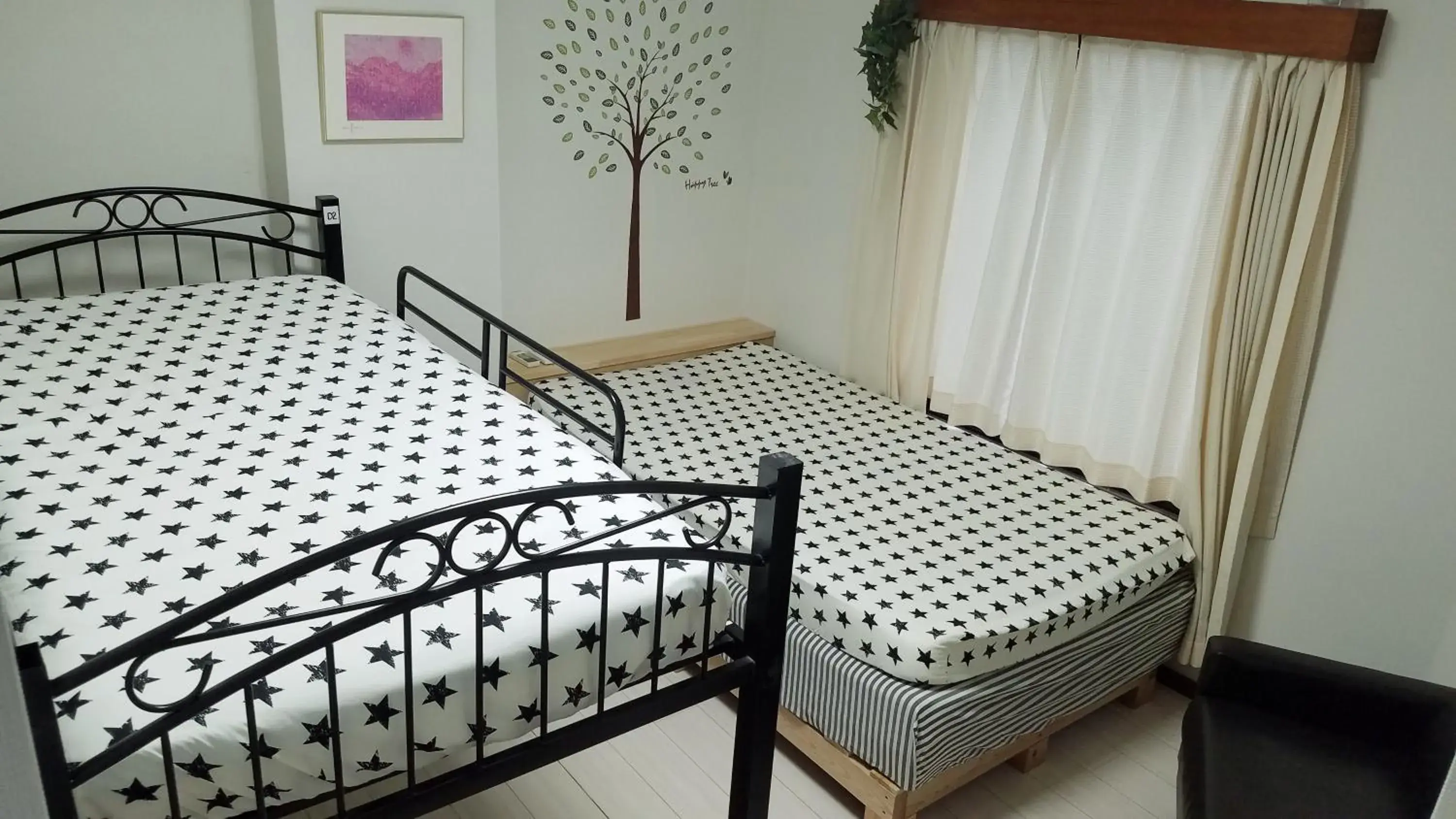 Bed in Yasuragi Nakasu Bed in Yasuragi Nakasu