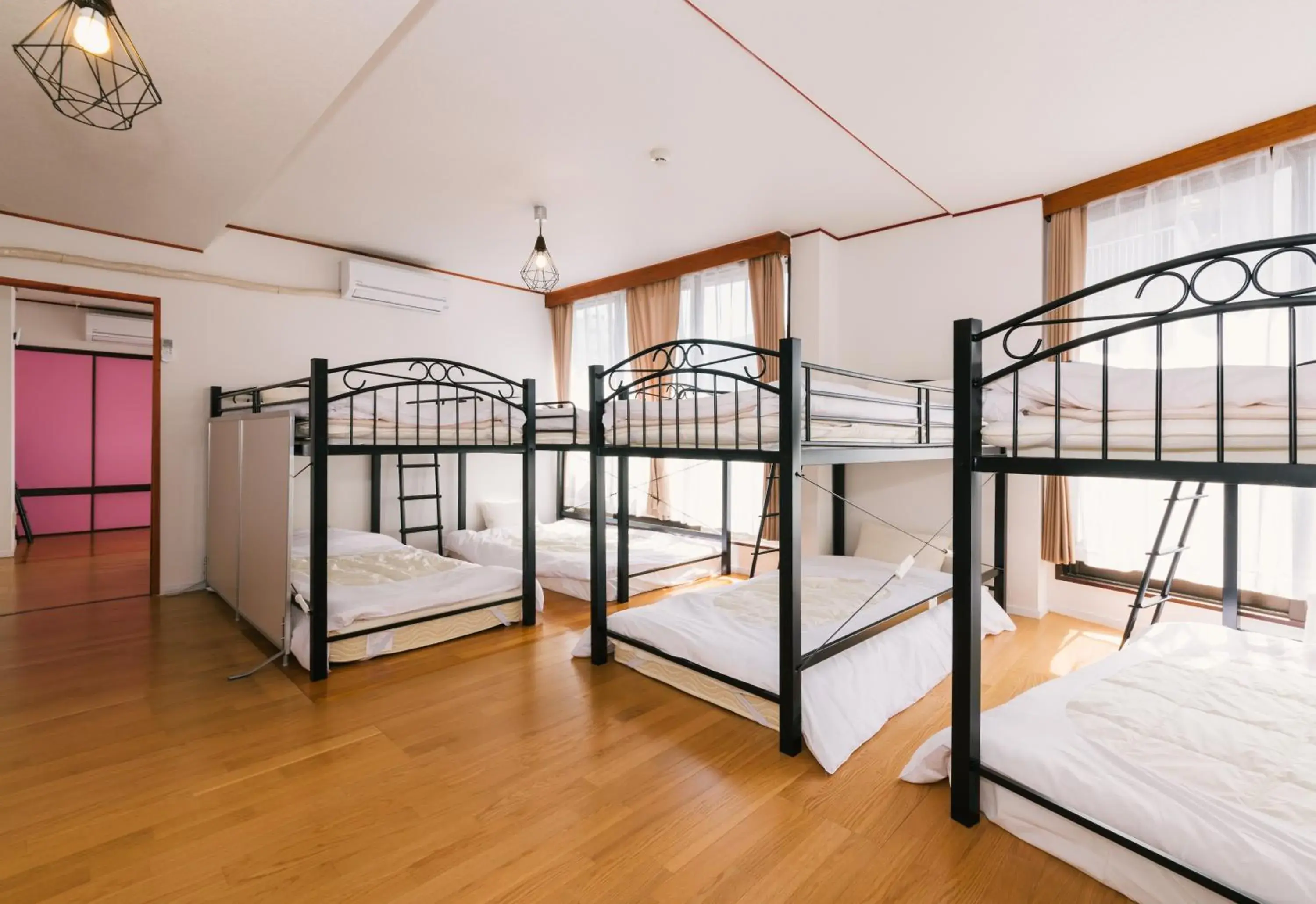 bunk bed, Bed in Yasuragi Nakasu bunk bed, Bed in Yasuragi Nakasu