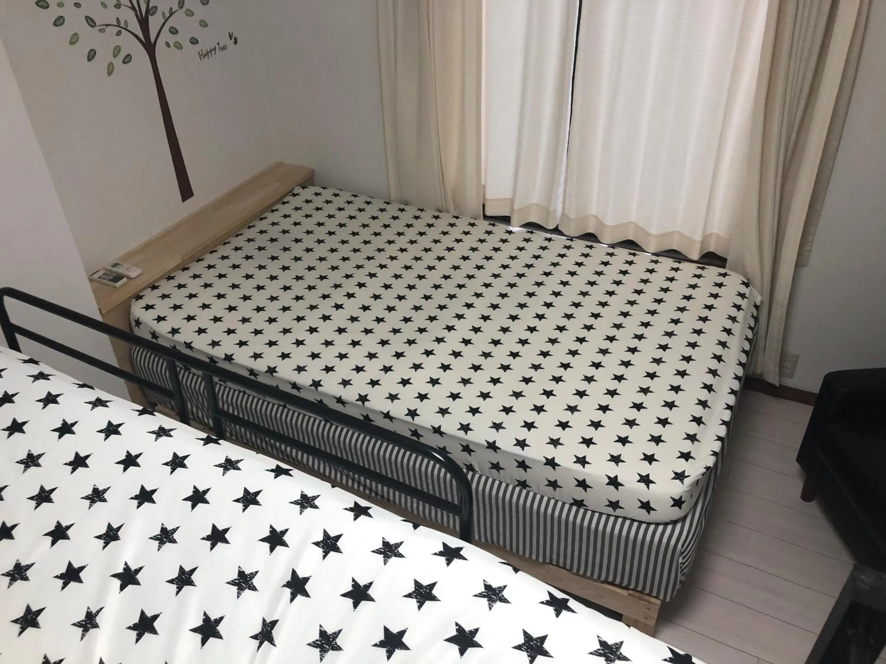 Bed in Yasuragi Nakasu Bed in Yasuragi Nakasu