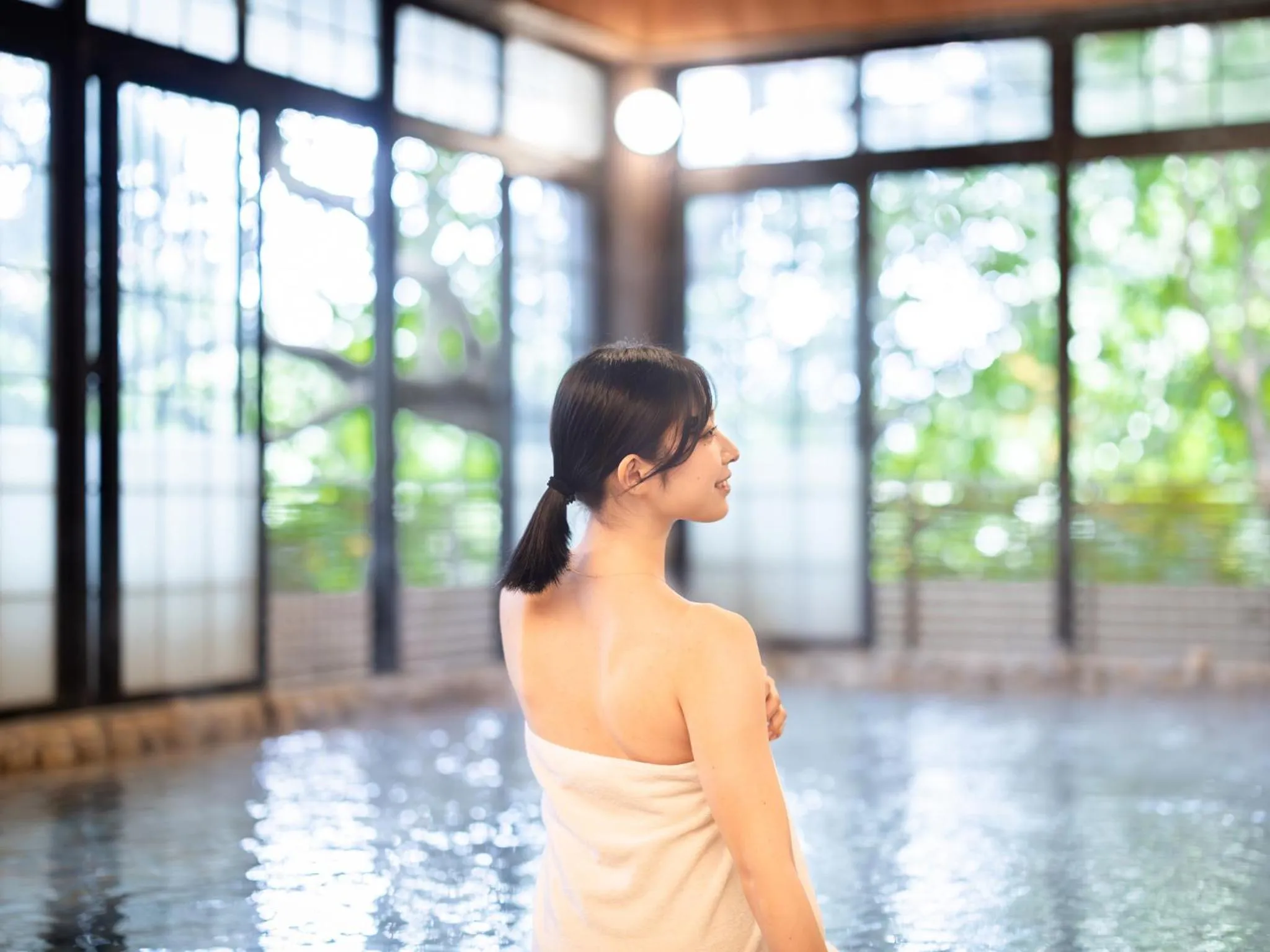 Public Bath in Futsukaichi Hot Spring - Daimaru Besso