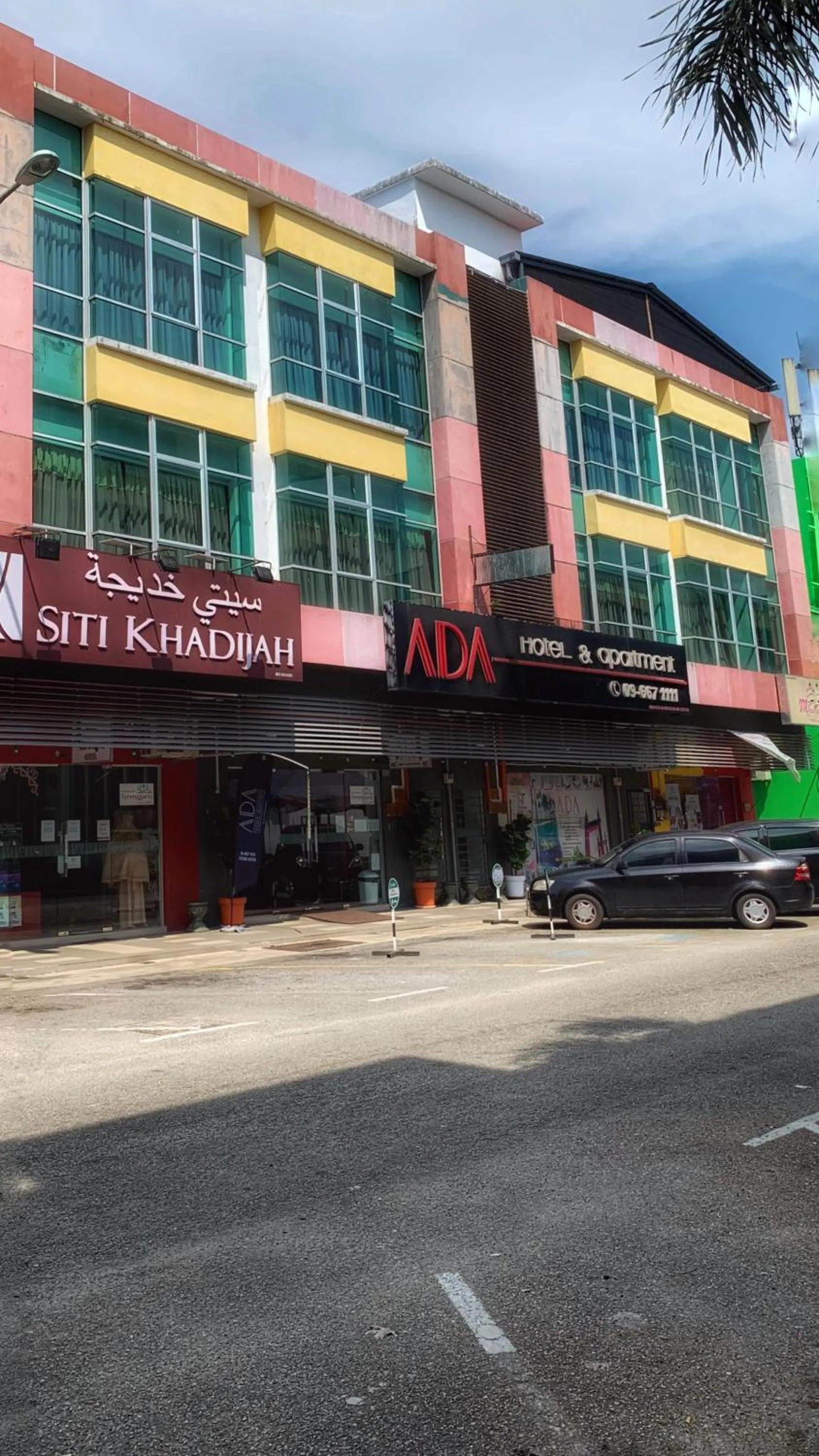 Property building in Ada Hotel & Apartment