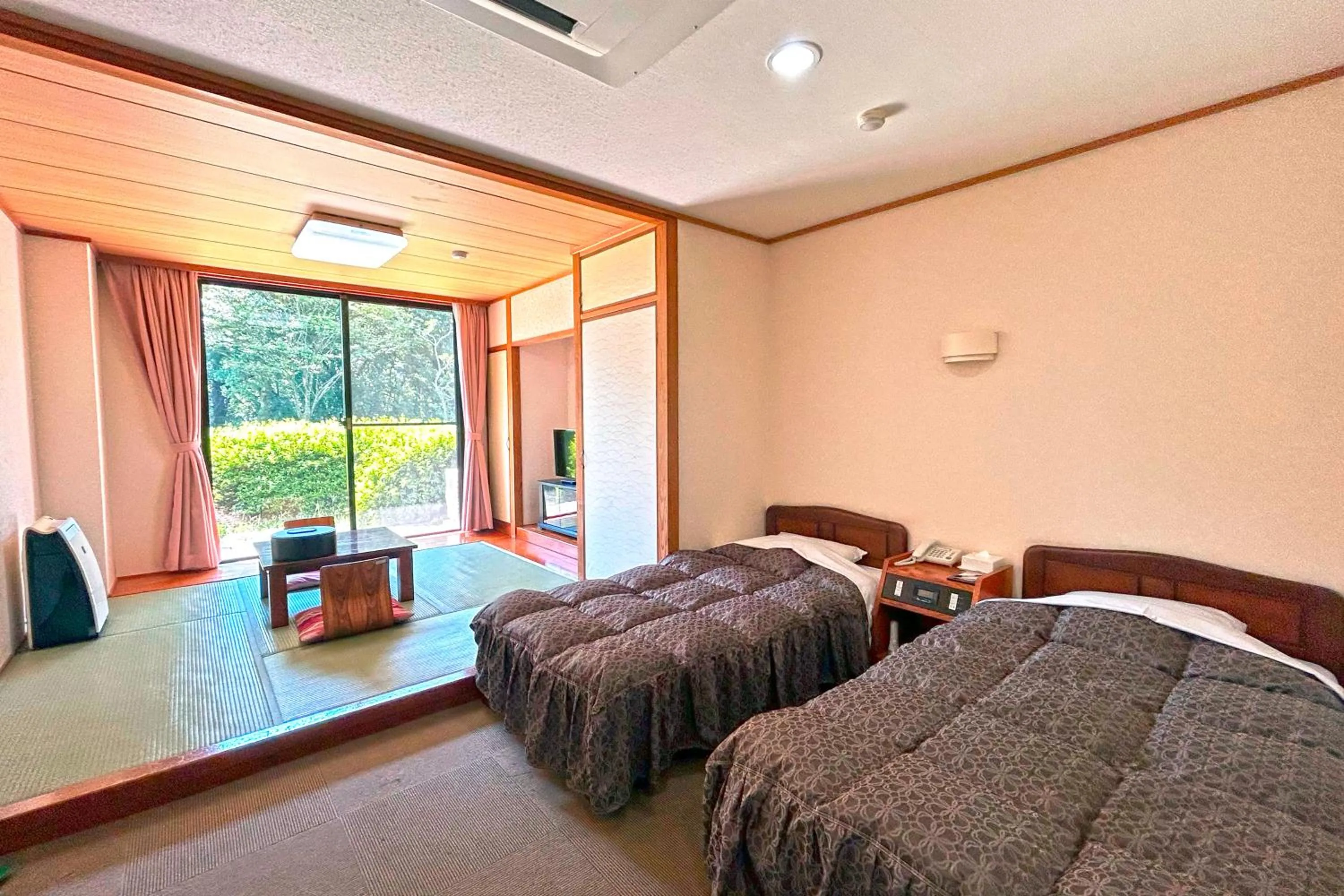 Bedroom, Bed in Greenpia Yame