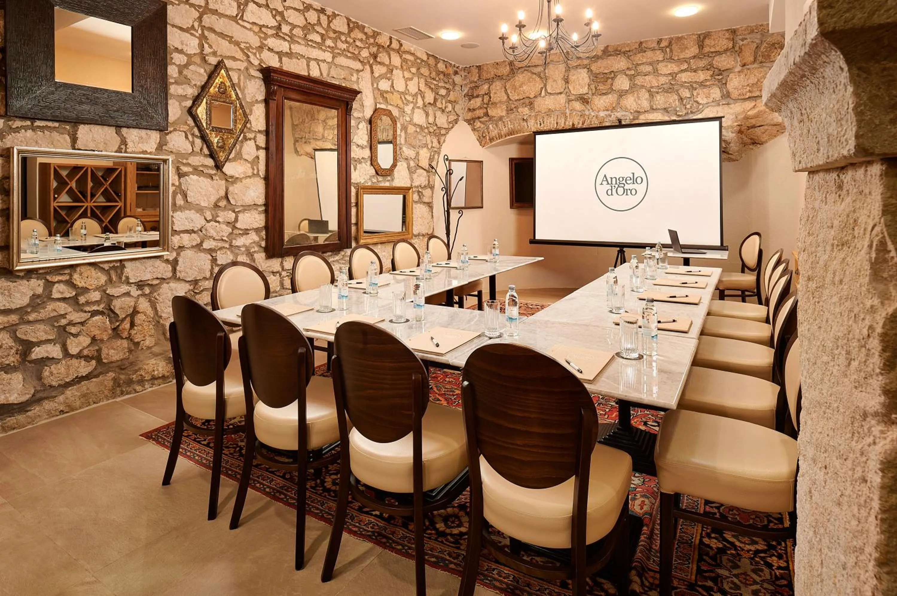 Meeting/conference room in Hotel Angelo d'Oro
