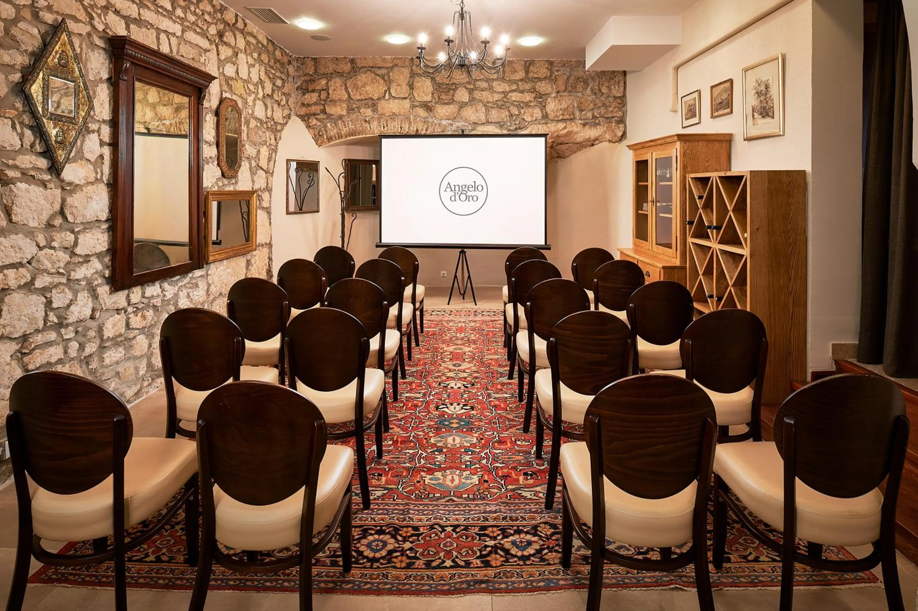 Meeting/conference room in Hotel Angelo d'Oro
