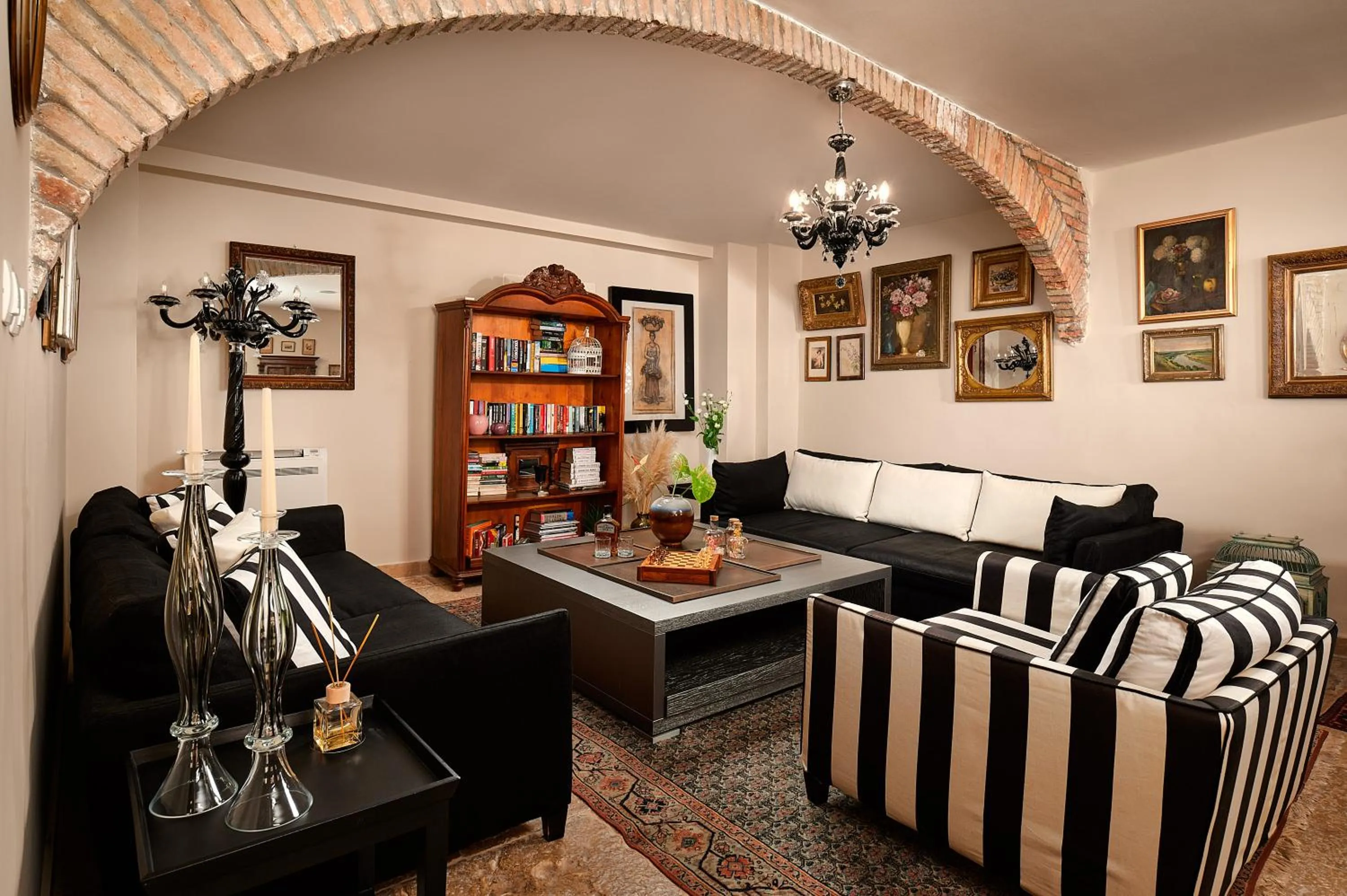 Living room in Hotel Angelo d'Oro