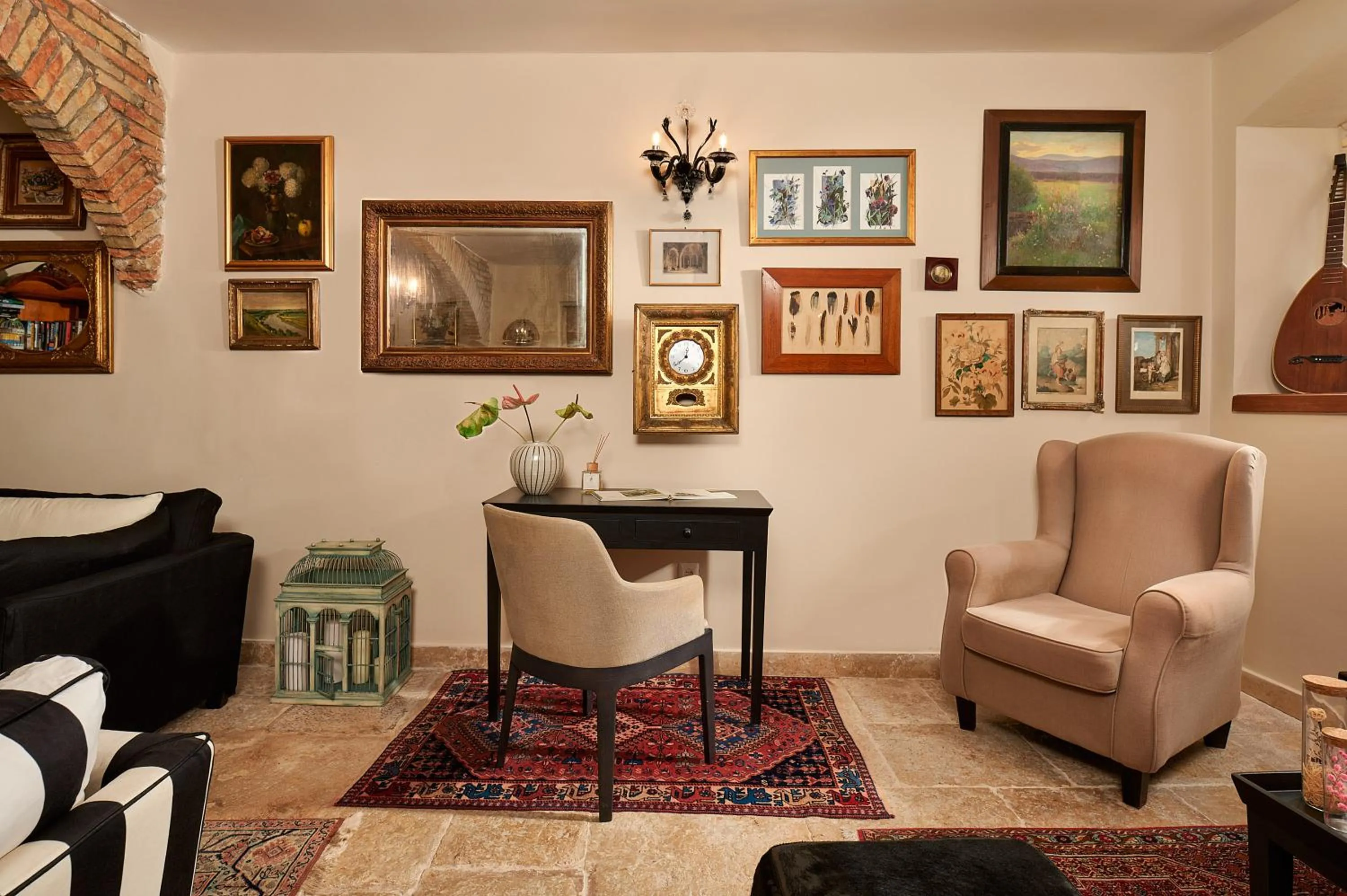 Living room in Hotel Angelo d'Oro