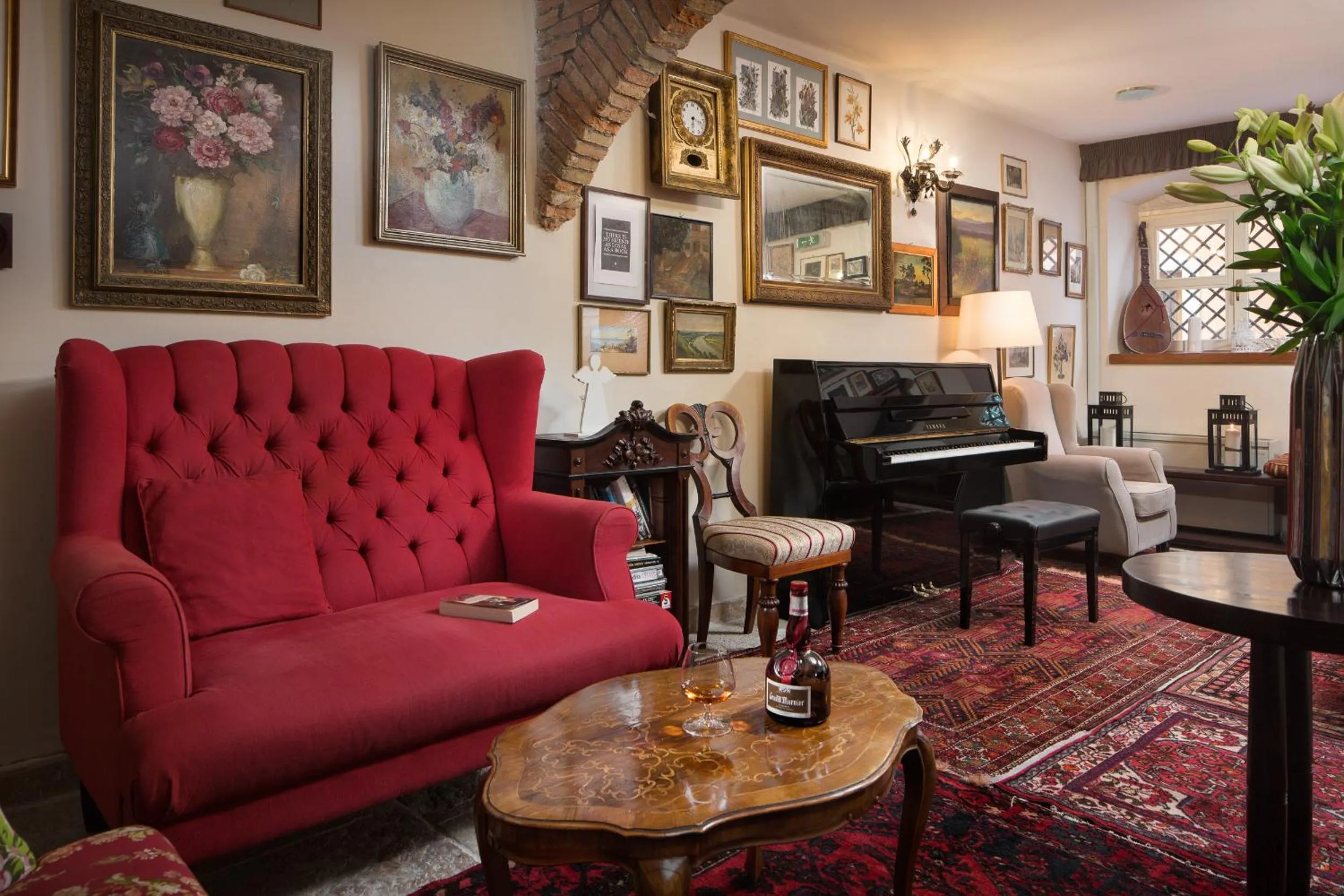 Living room in Hotel Angelo d'Oro