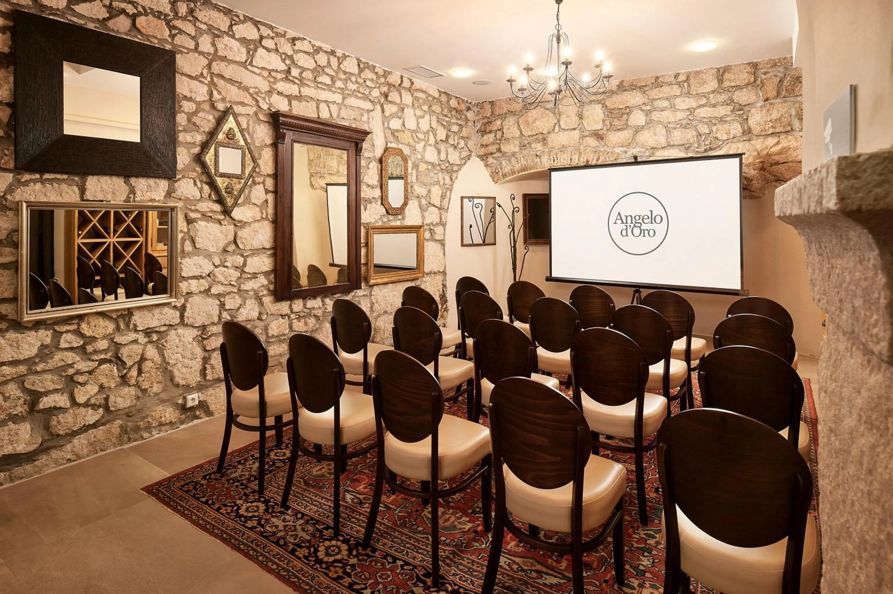 Meeting/conference room in Hotel Angelo d'Oro