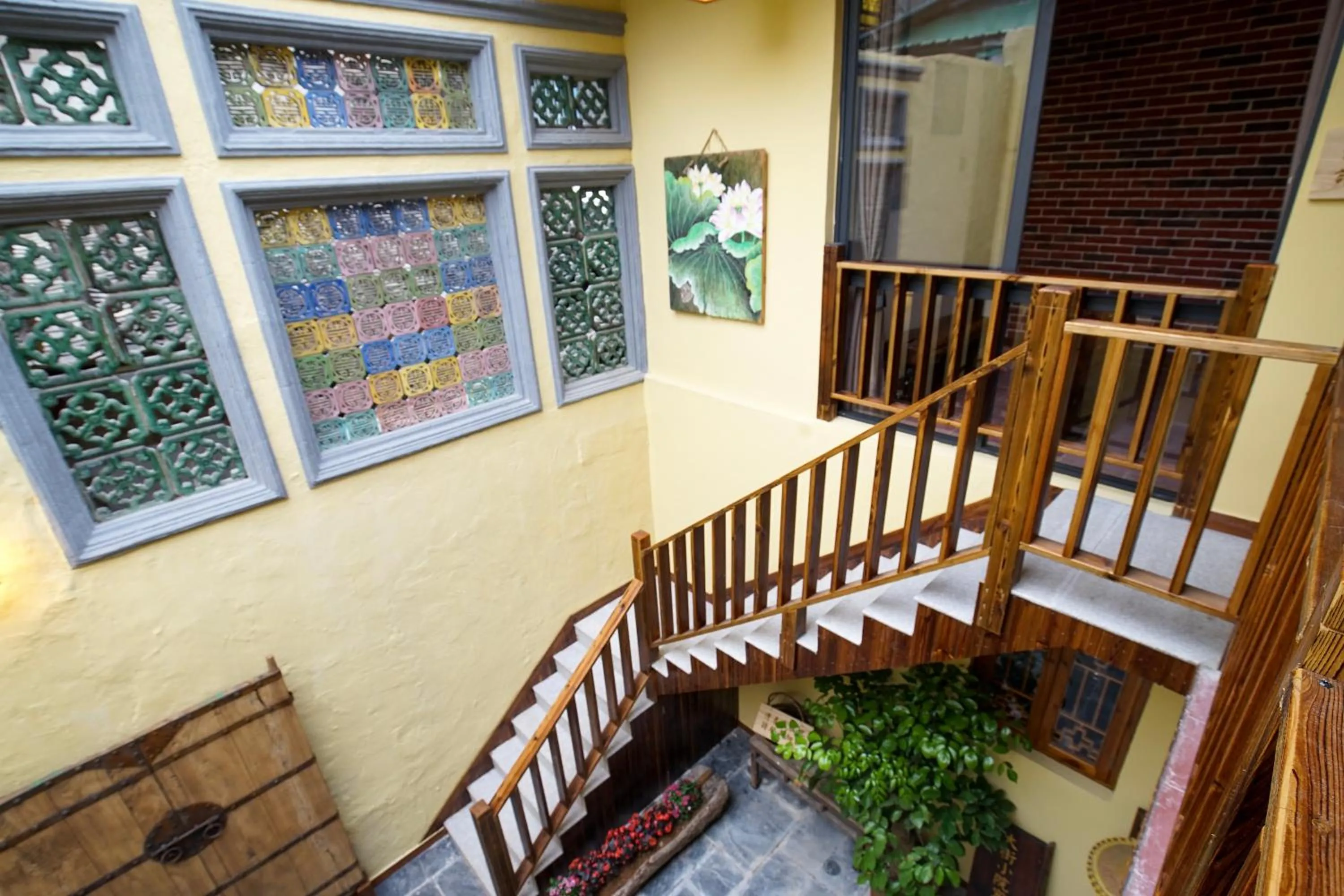 Patio in Chaozhou Hello Inn