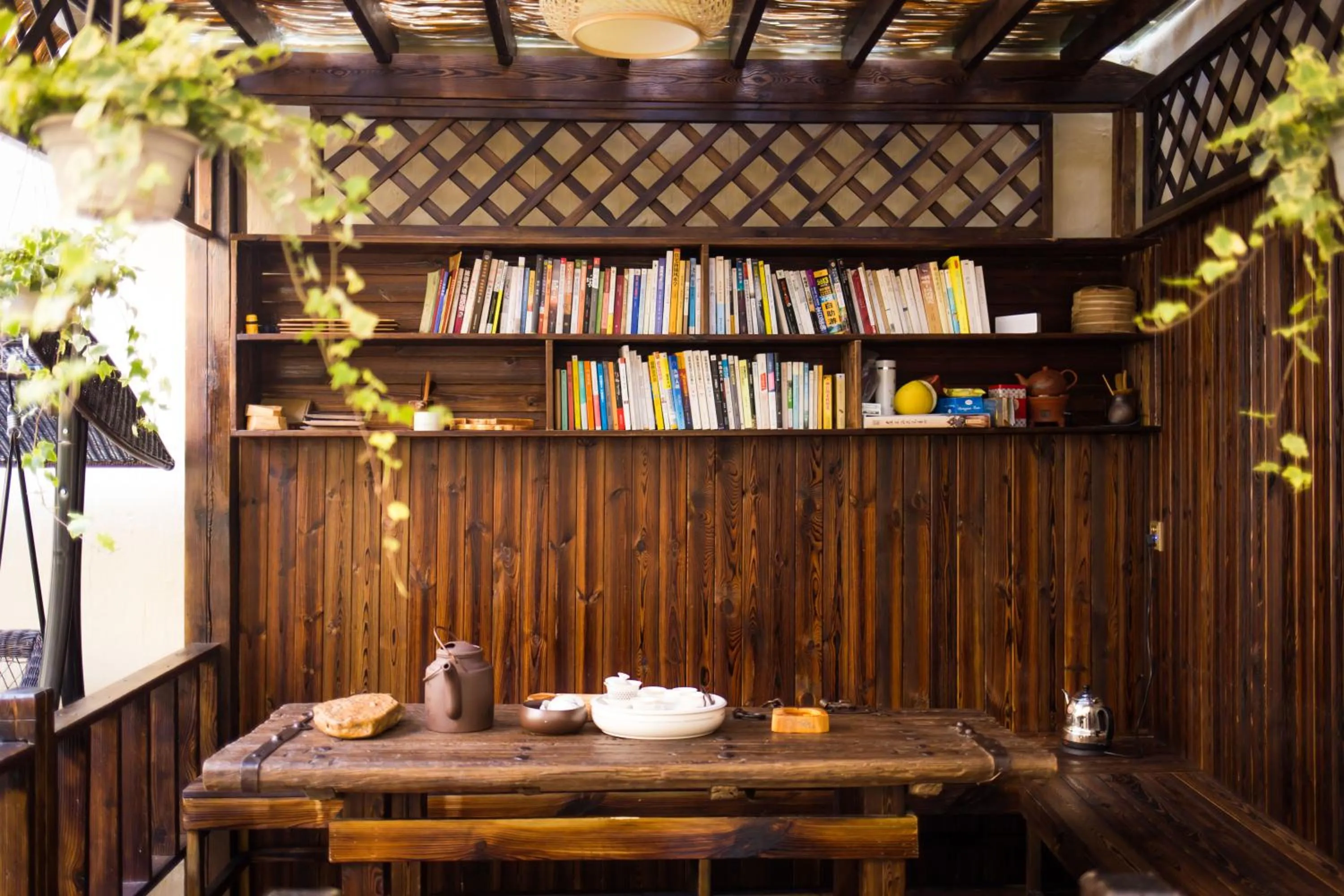 Seating area in Chaozhou Hello Inn