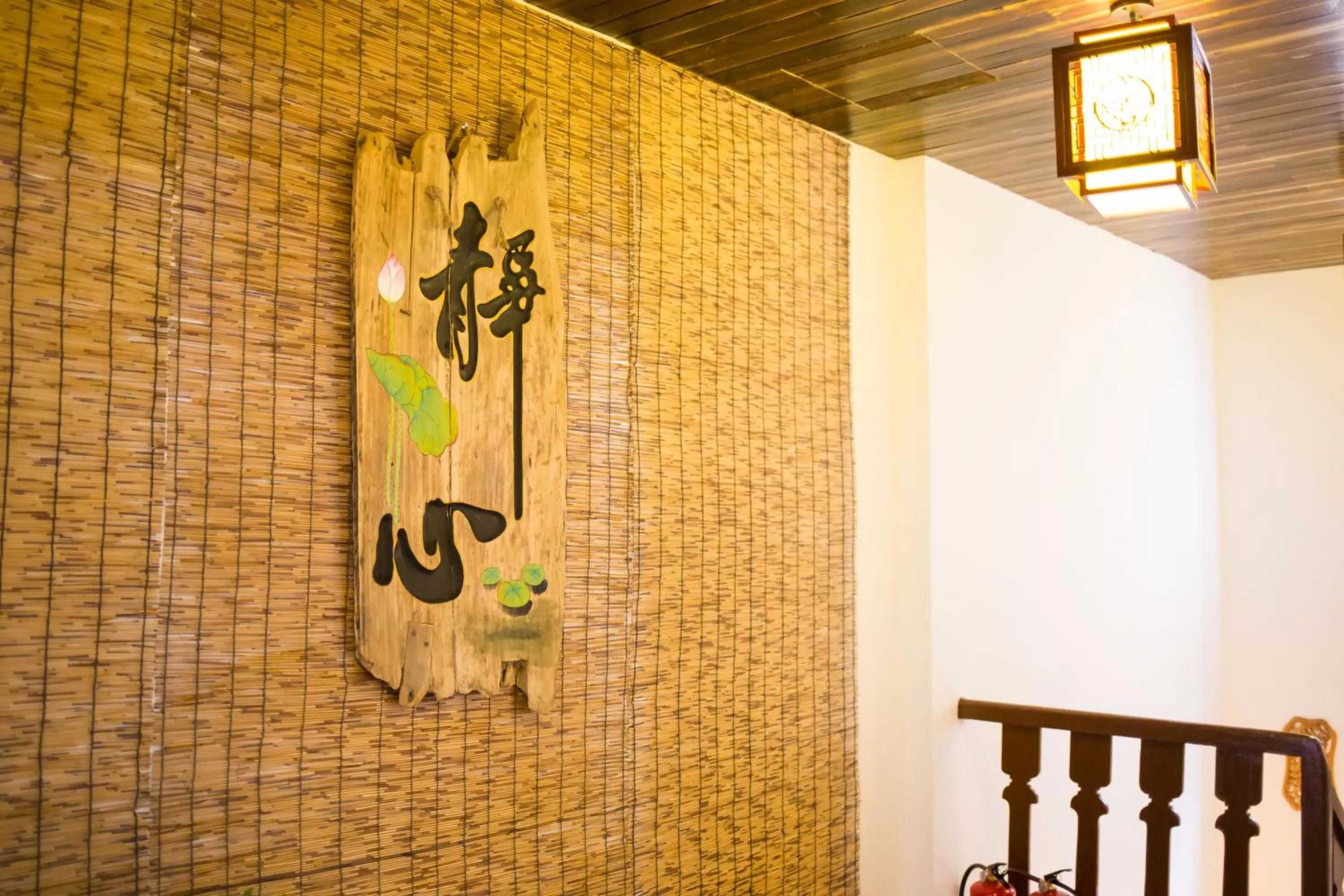 Decorative detail in Chaozhou Hello Inn