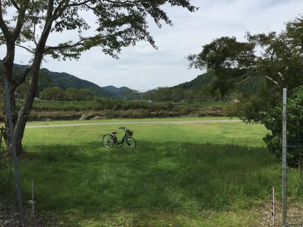 Cycling in Goemon Kyoto Japan