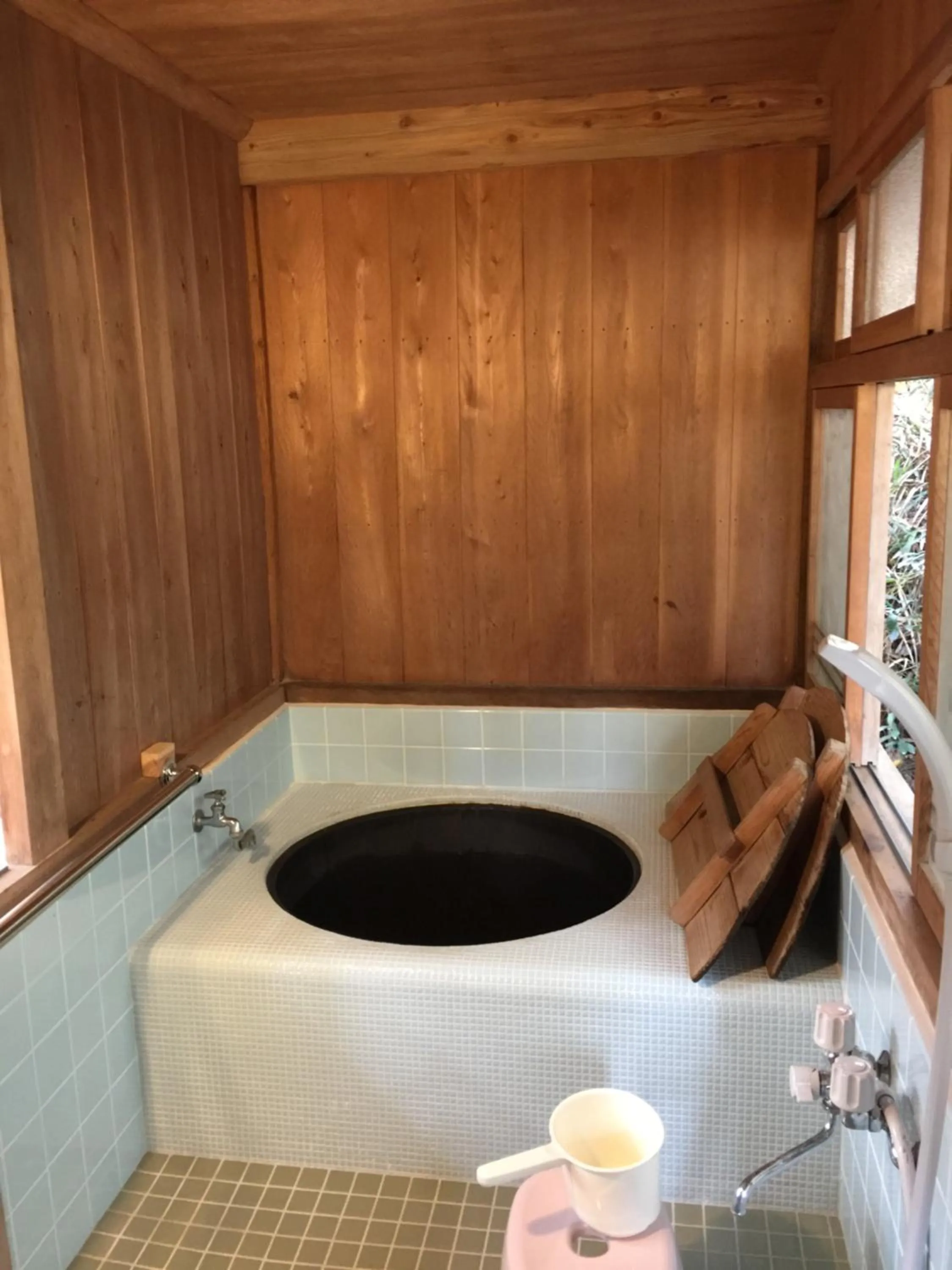 Hot Tub in Goemon Kyoto Japan