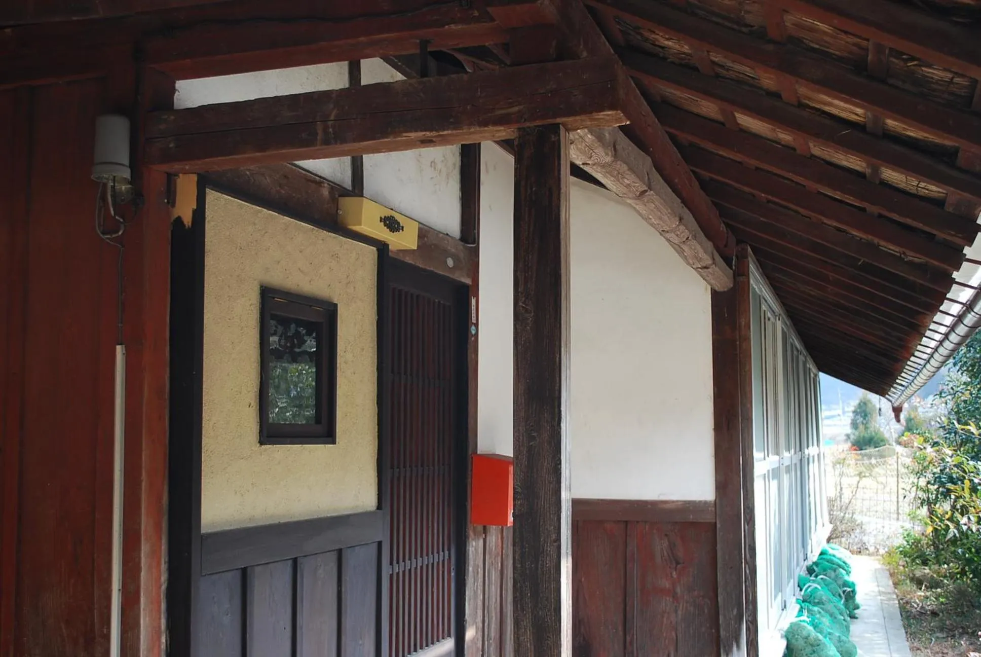 Facade/entrance in Goemon Kyoto Japan
