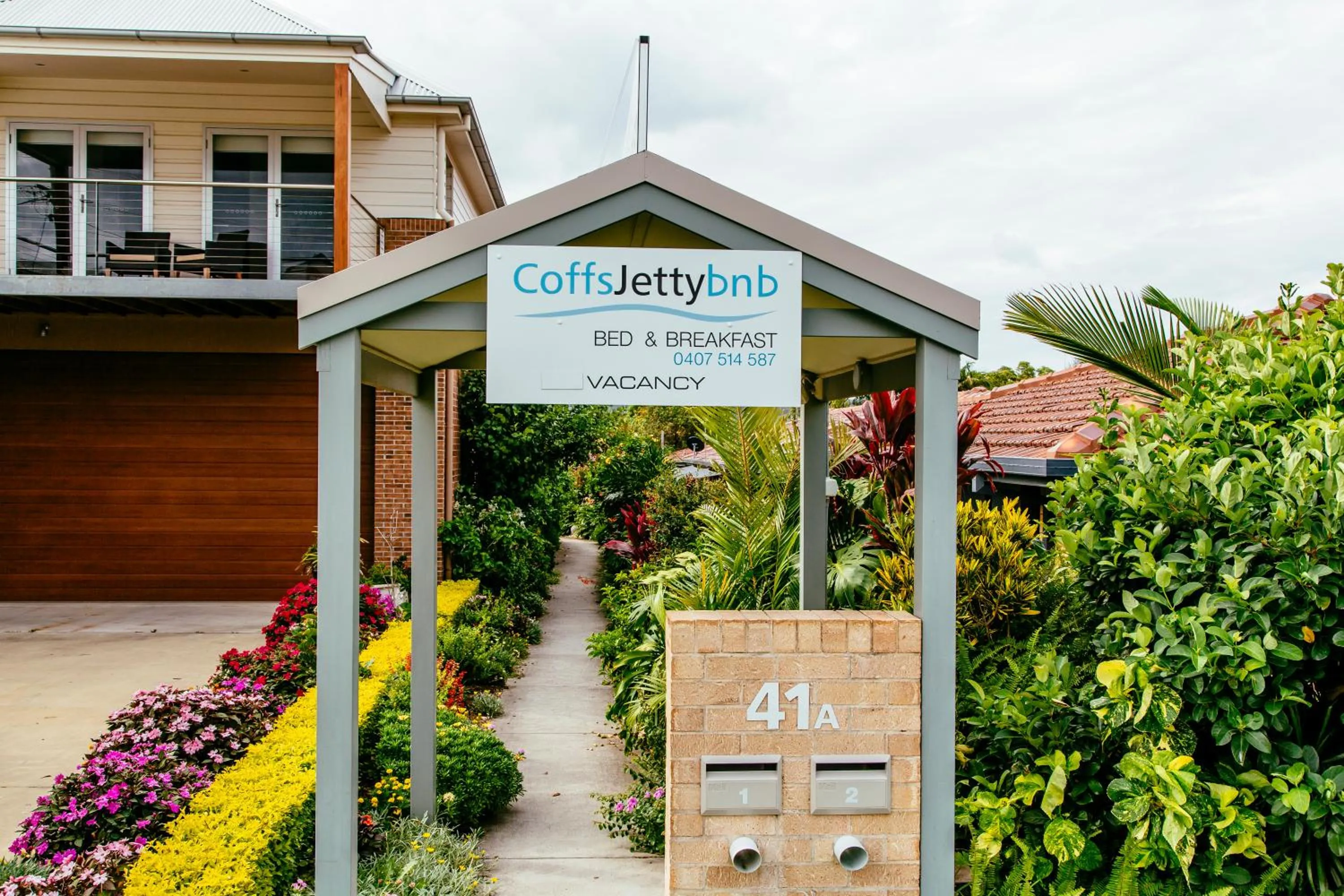 Facade/entrance in Coffs Jetty BnB