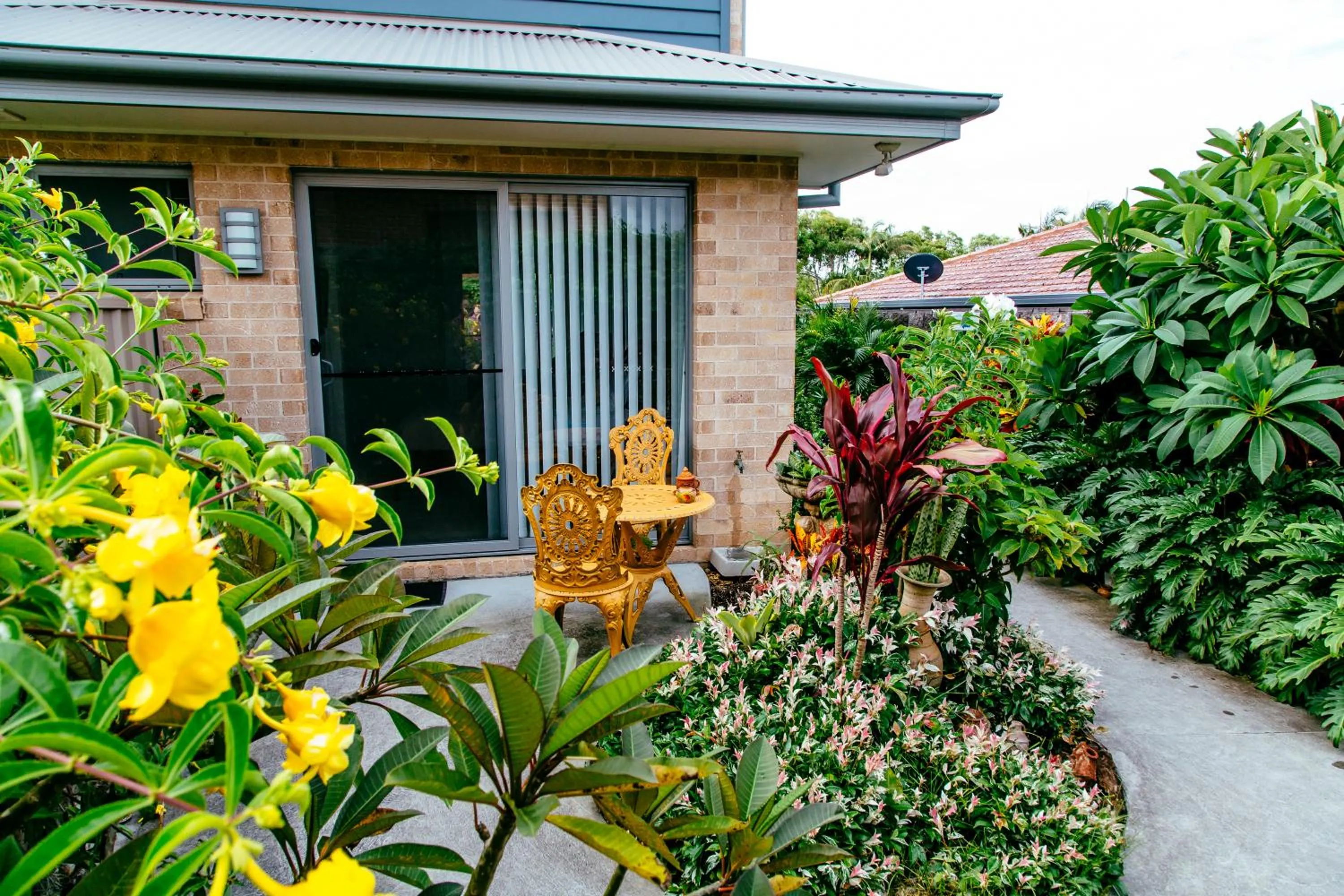 Balcony/Terrace in Coffs Jetty BnB