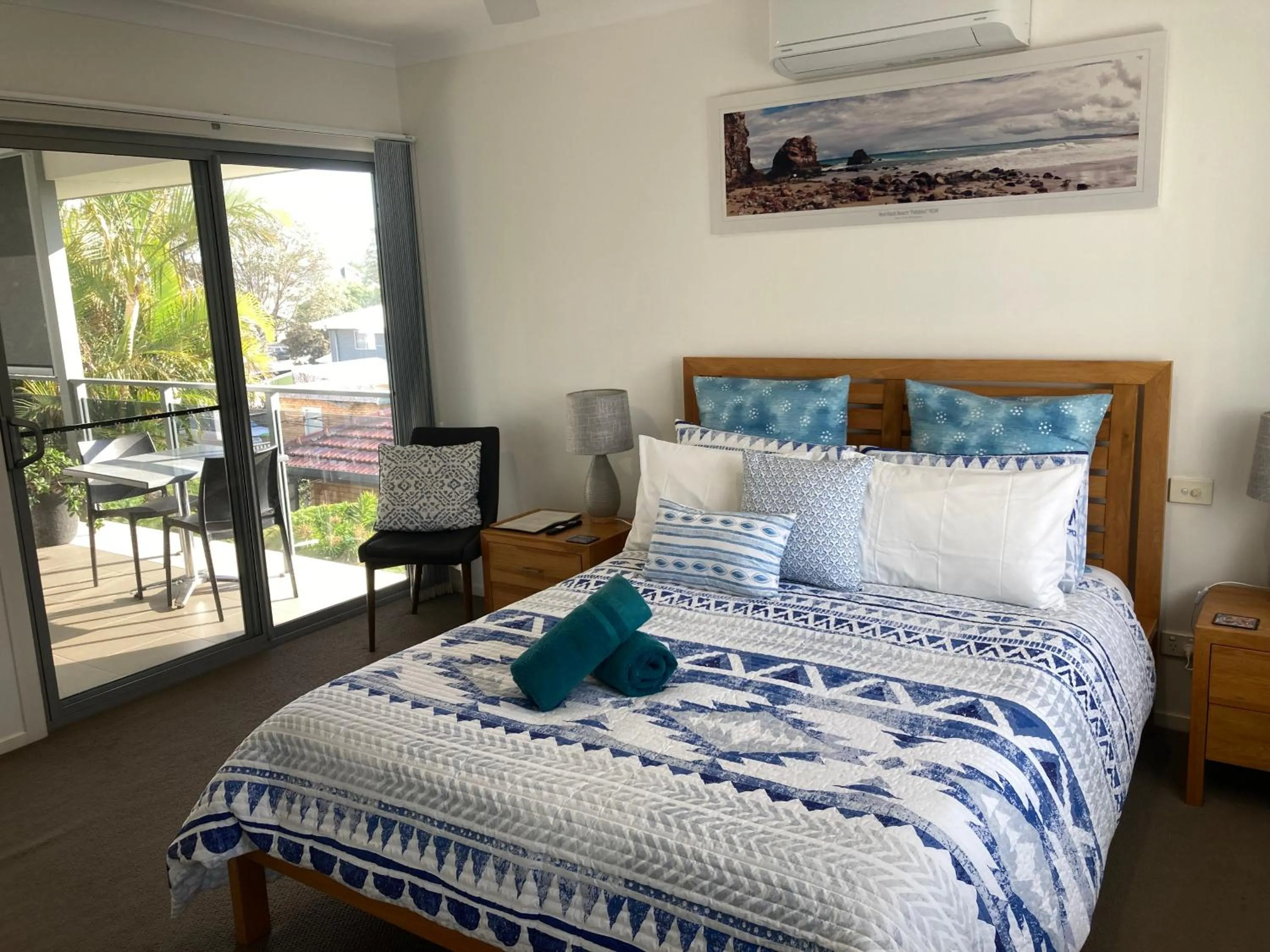 Bedroom, Bed in Coffs Jetty BnB