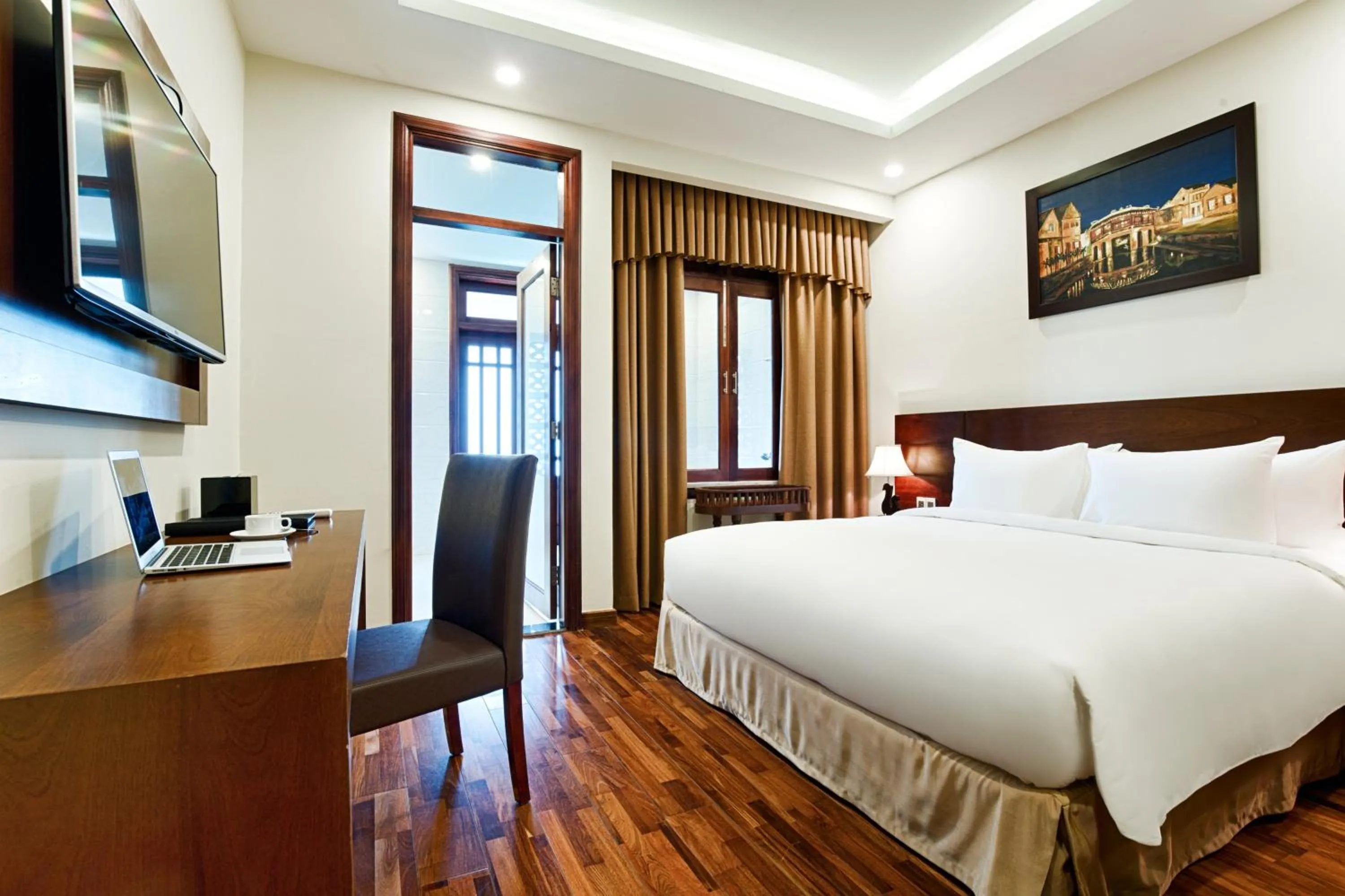 TV and multimedia, Bed in Ebisu Onsen Resort