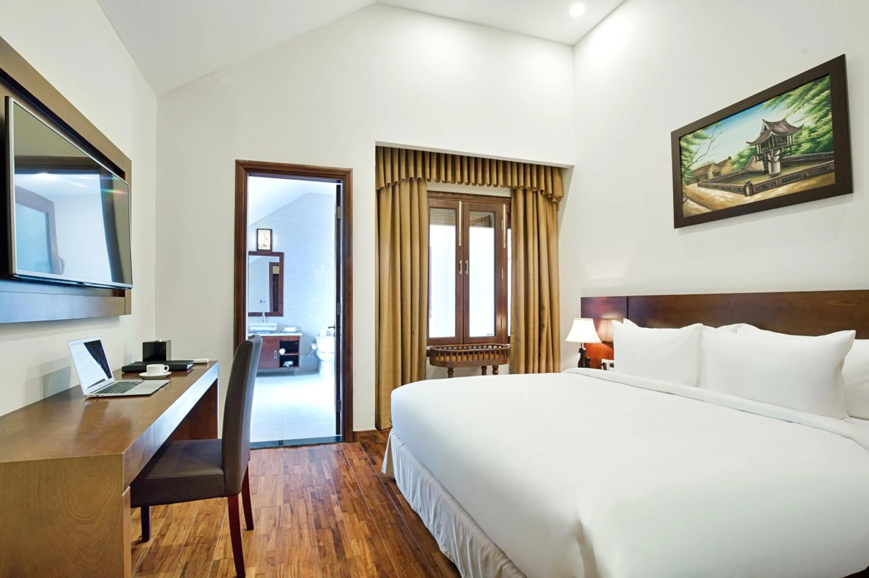 Bed in Ebisu Onsen Resort