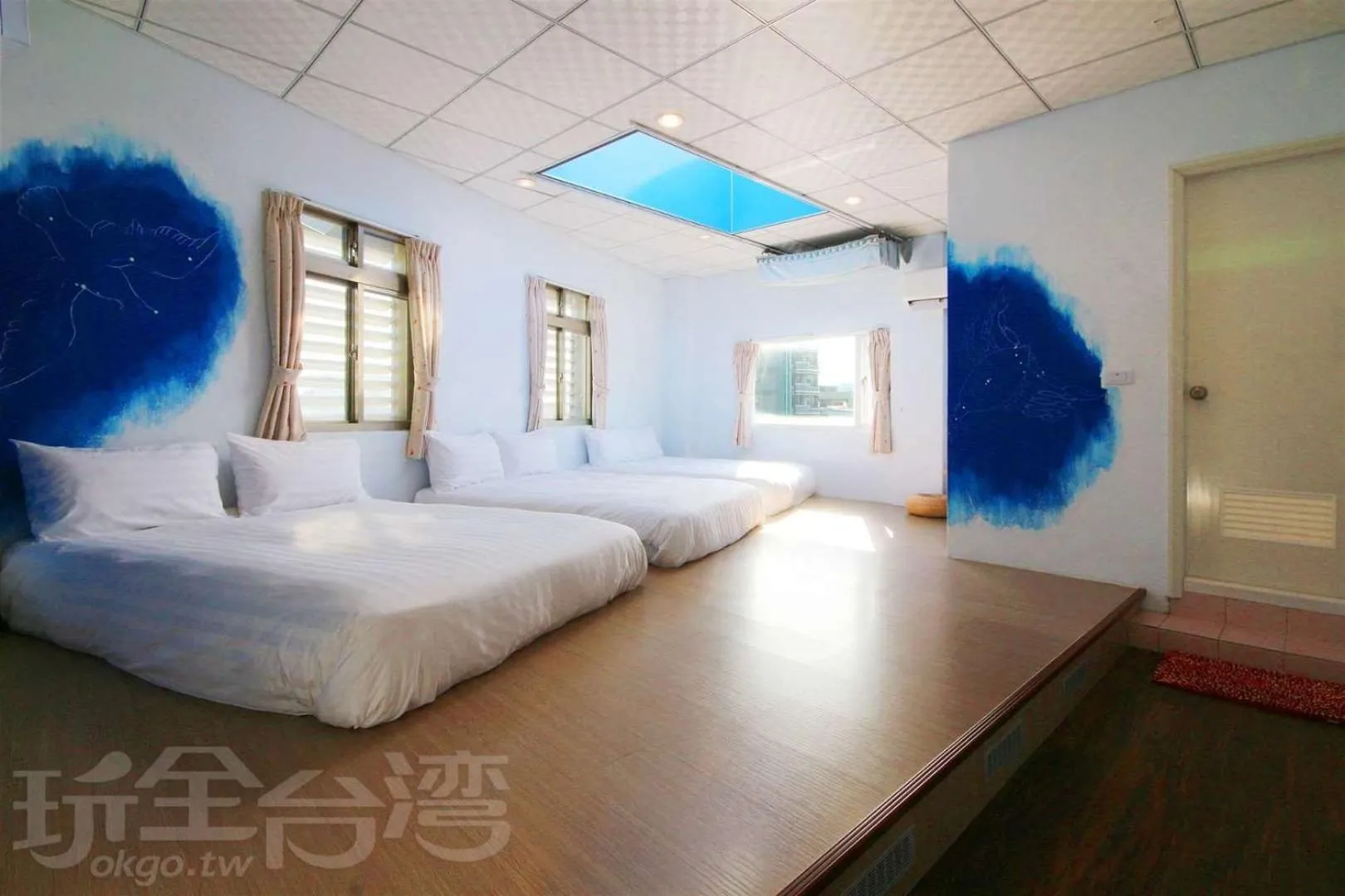 Property building, Bed in Lu Dao Homestay