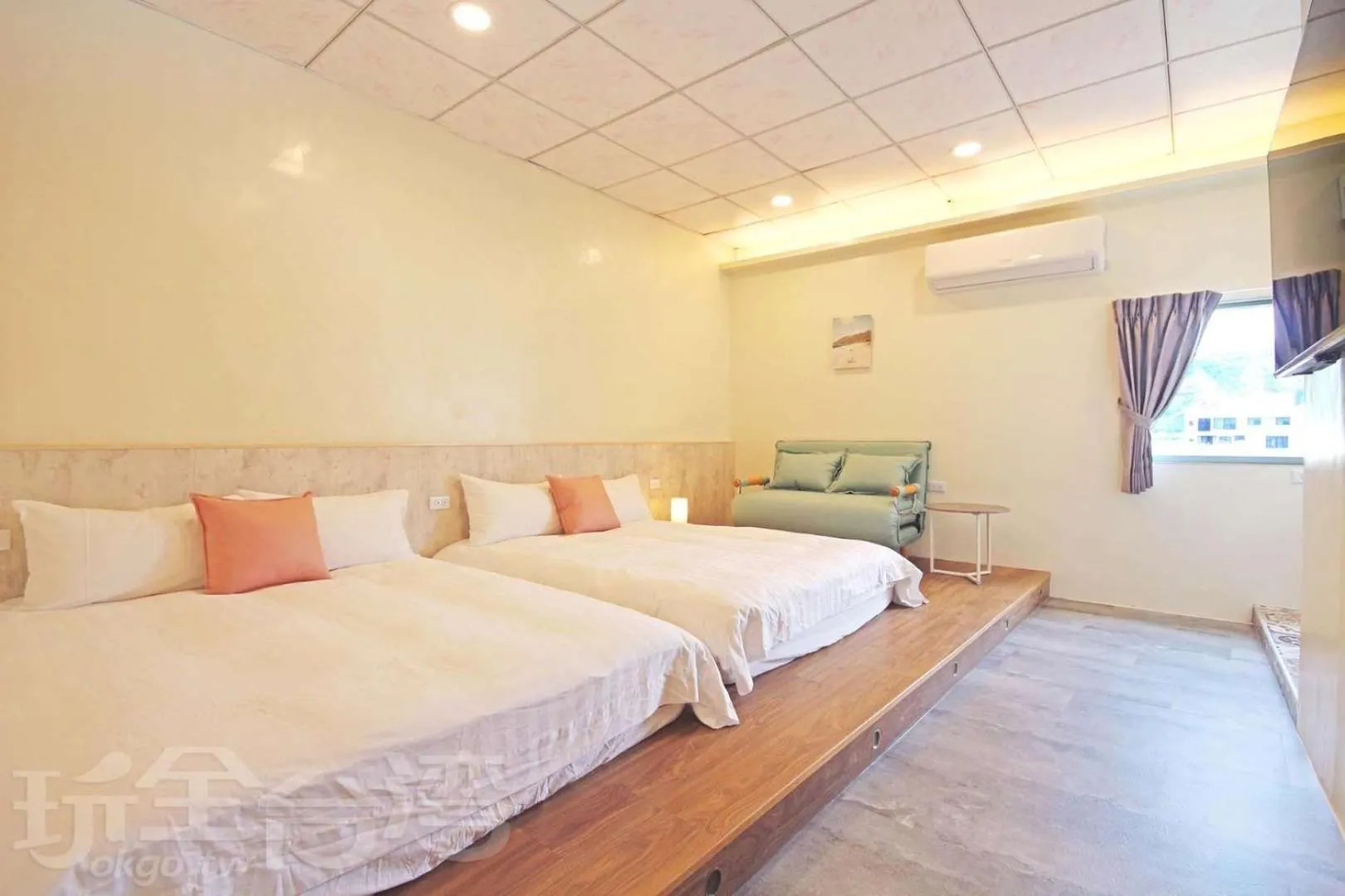 On site, Bed in Lu Dao Homestay