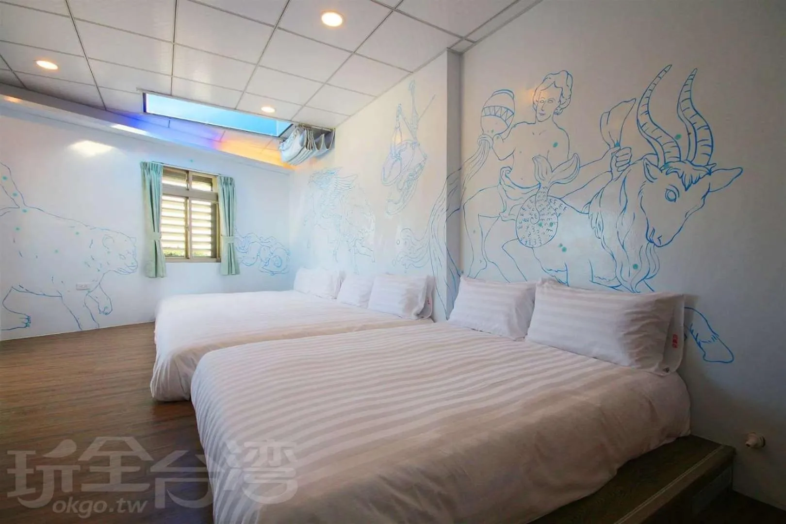 Property building, Bed in Lu Dao Homestay